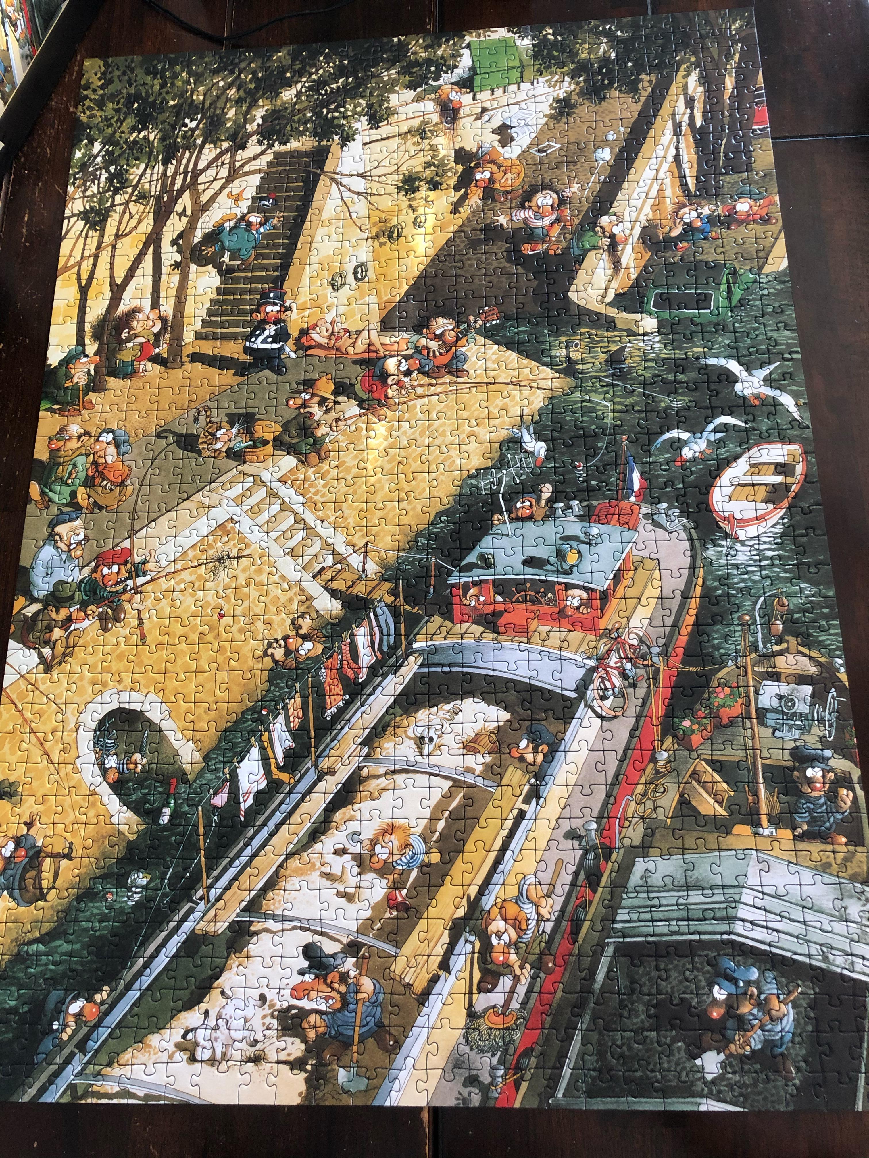 Wanted puzzle 1000 pieces by Heye r/Jigsawpuzzles