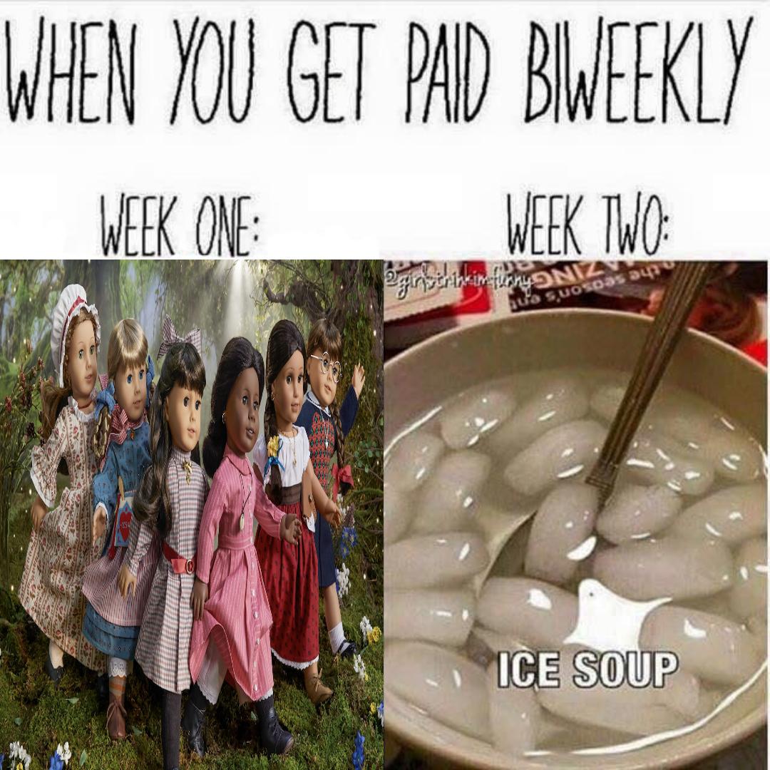When you get paid BiWeekly r/americangirl