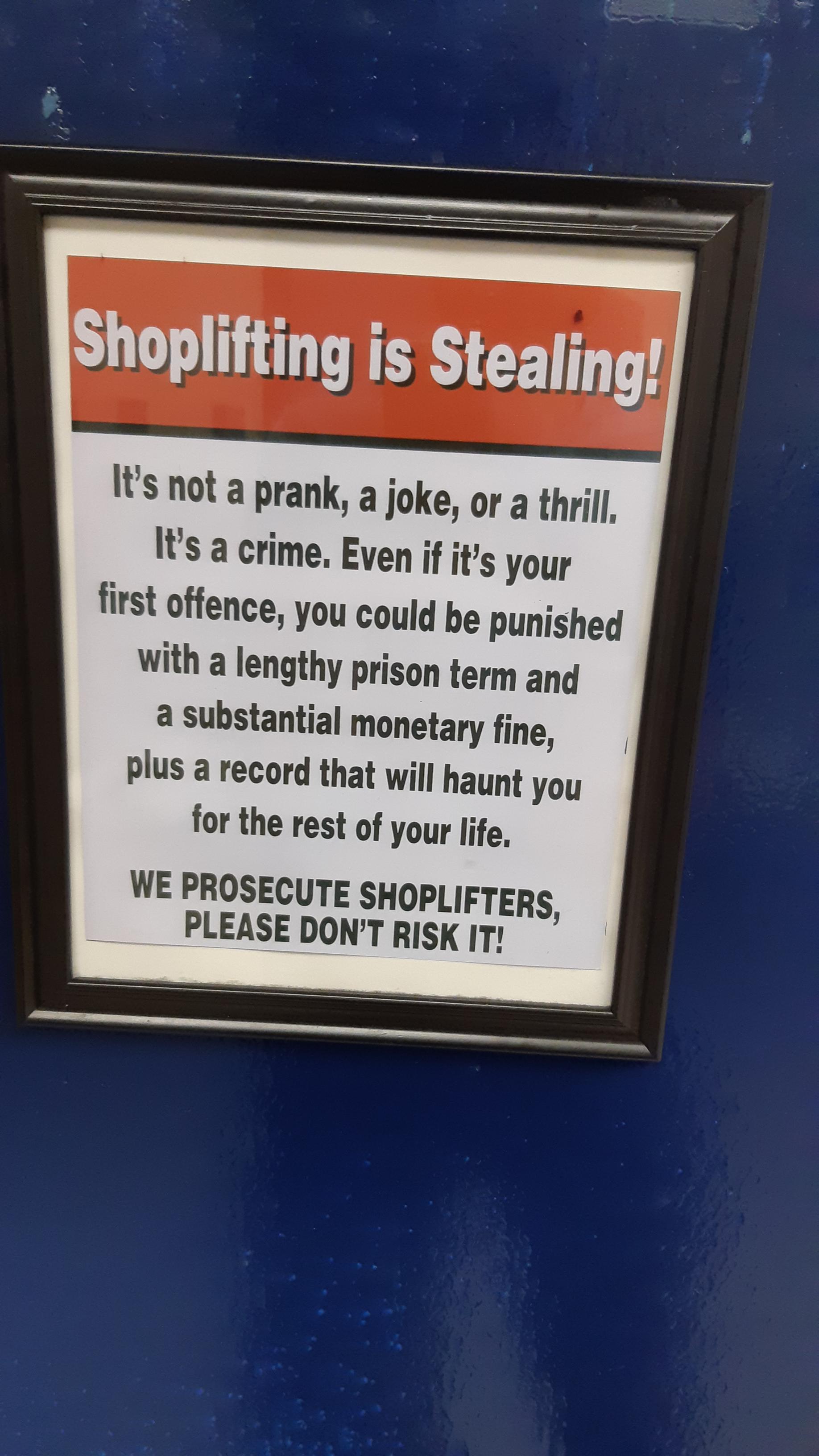 This was posted in the Walmart bathroom r/funny