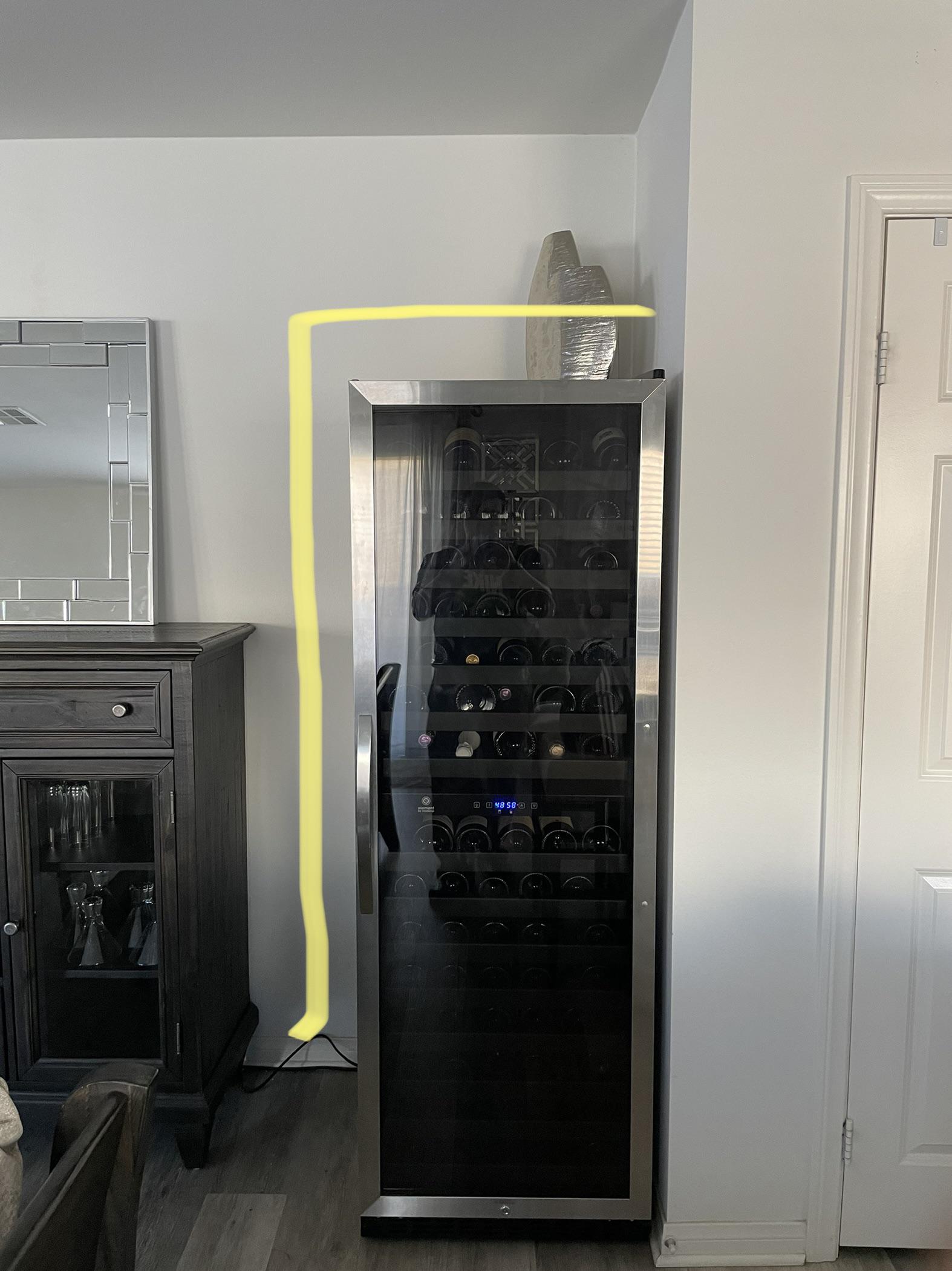 Wine Cooler Shelving? Enclosure? Question in comment section r/Carpentry