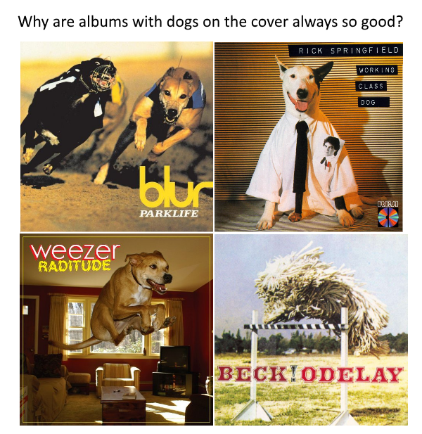 Why are albums with dogs on the cover always so good? r/weezer
