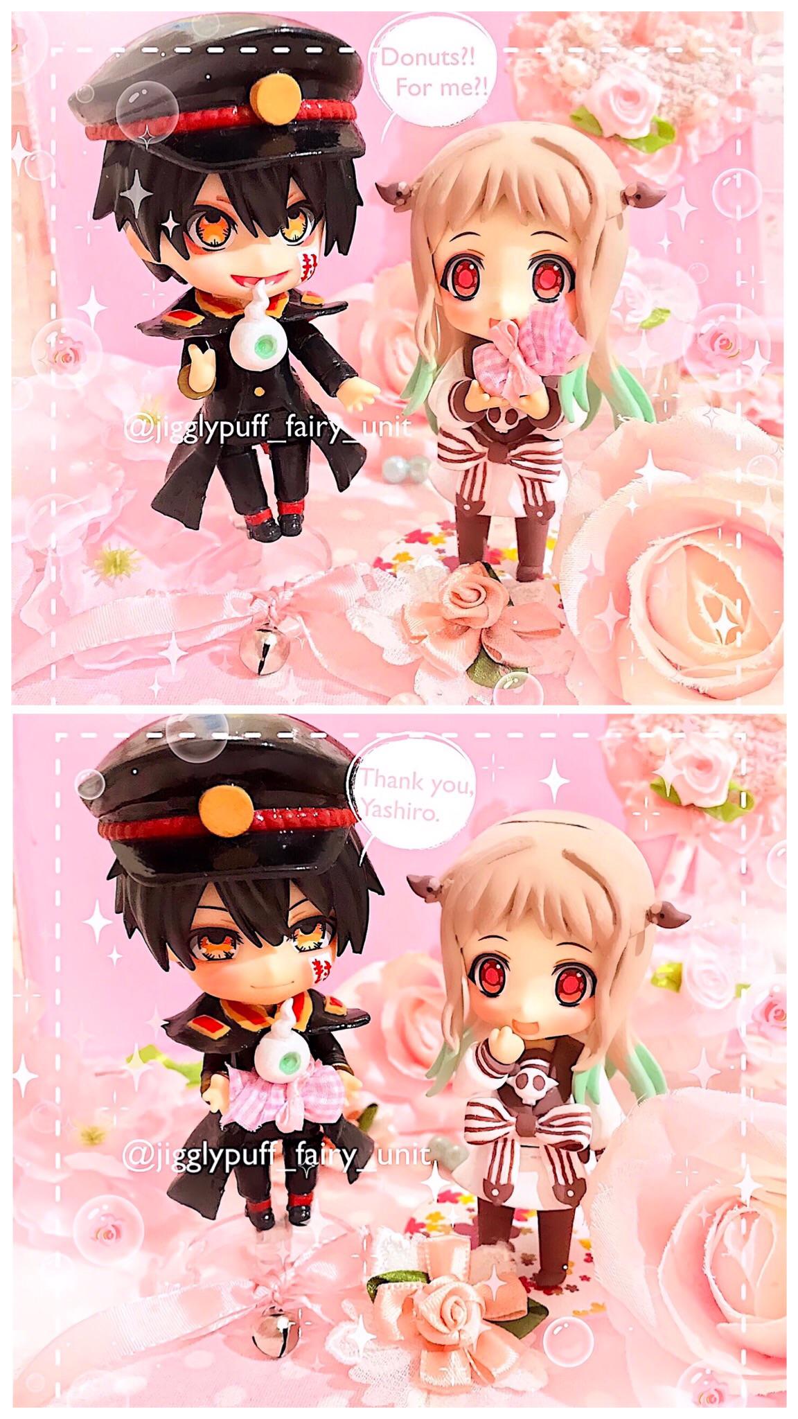 I customized and repainted some nendoroids to make Hanako and s yashiro