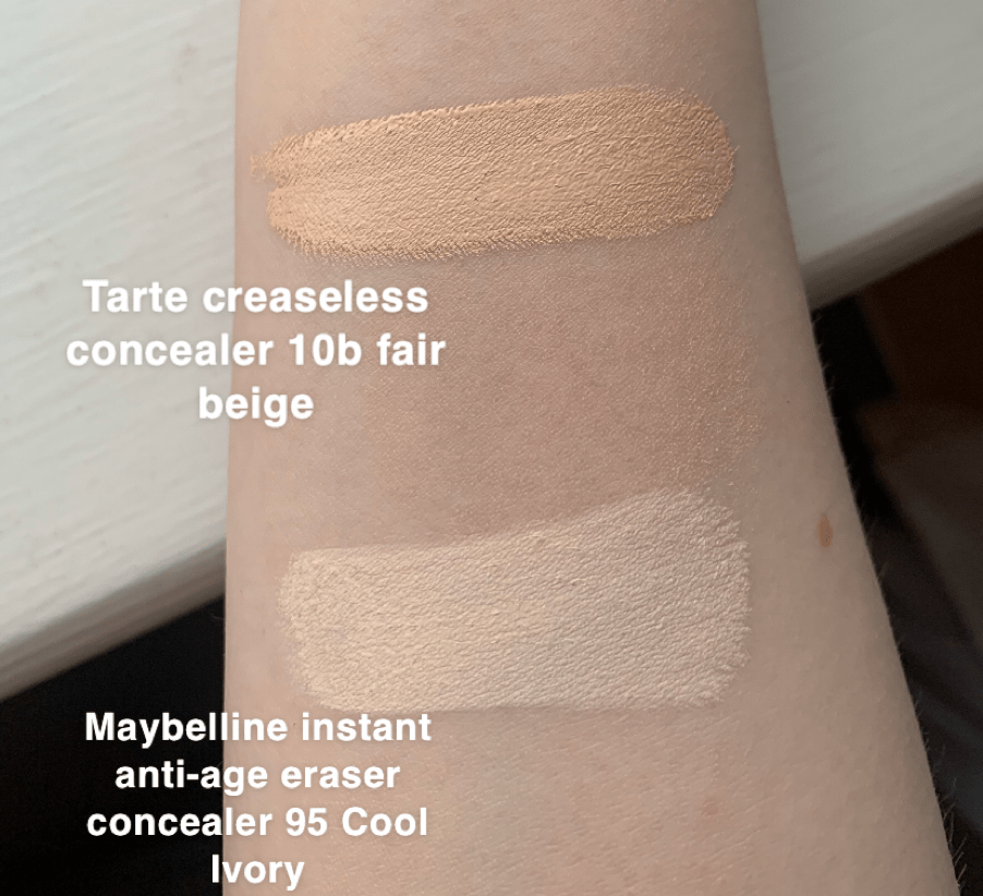 New maybelline instant anti age eraser concealer in 95 cool ivory