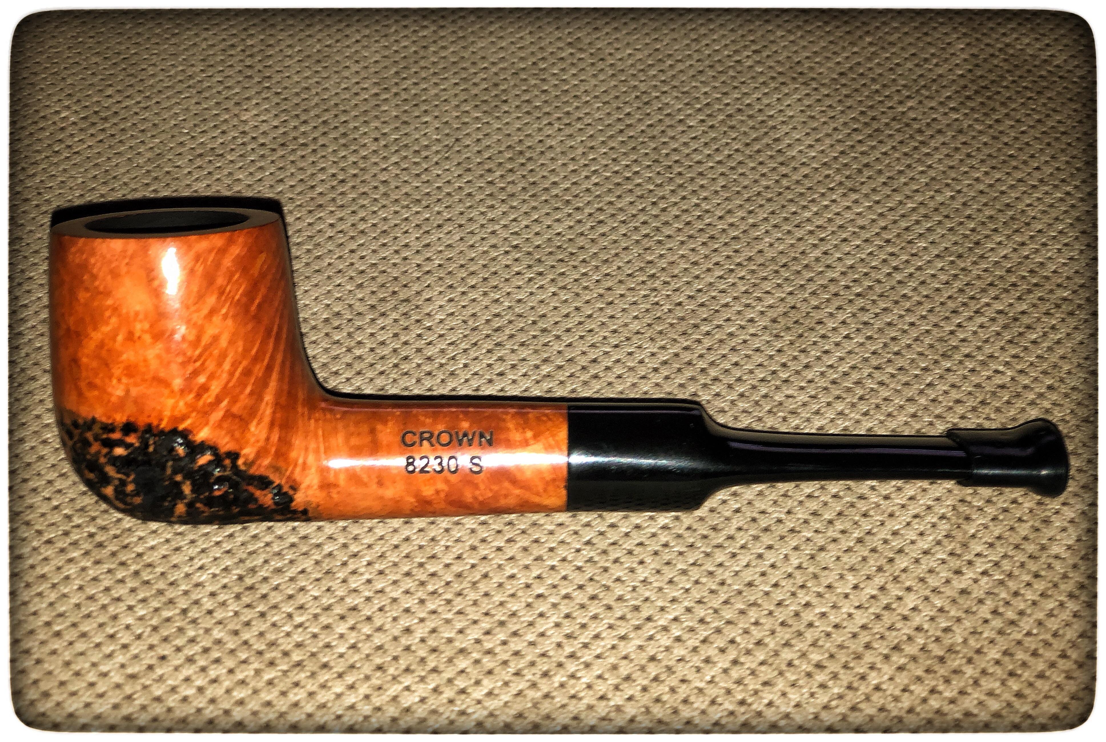 New briar that I’m dedicating to English blends. It’s a Crown Spot