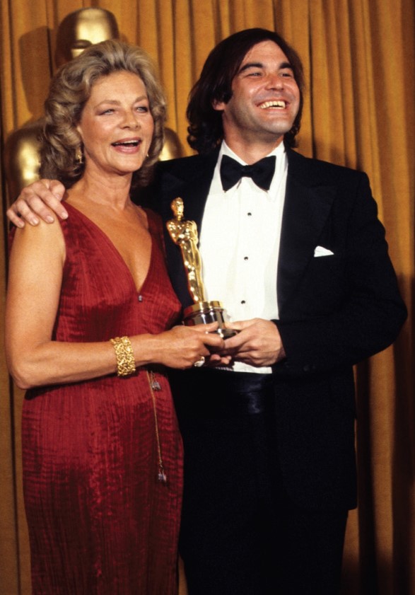 Lauren Bacall and Oliver Stone at the Oscars. 1979. r/OldSchoolCelebs