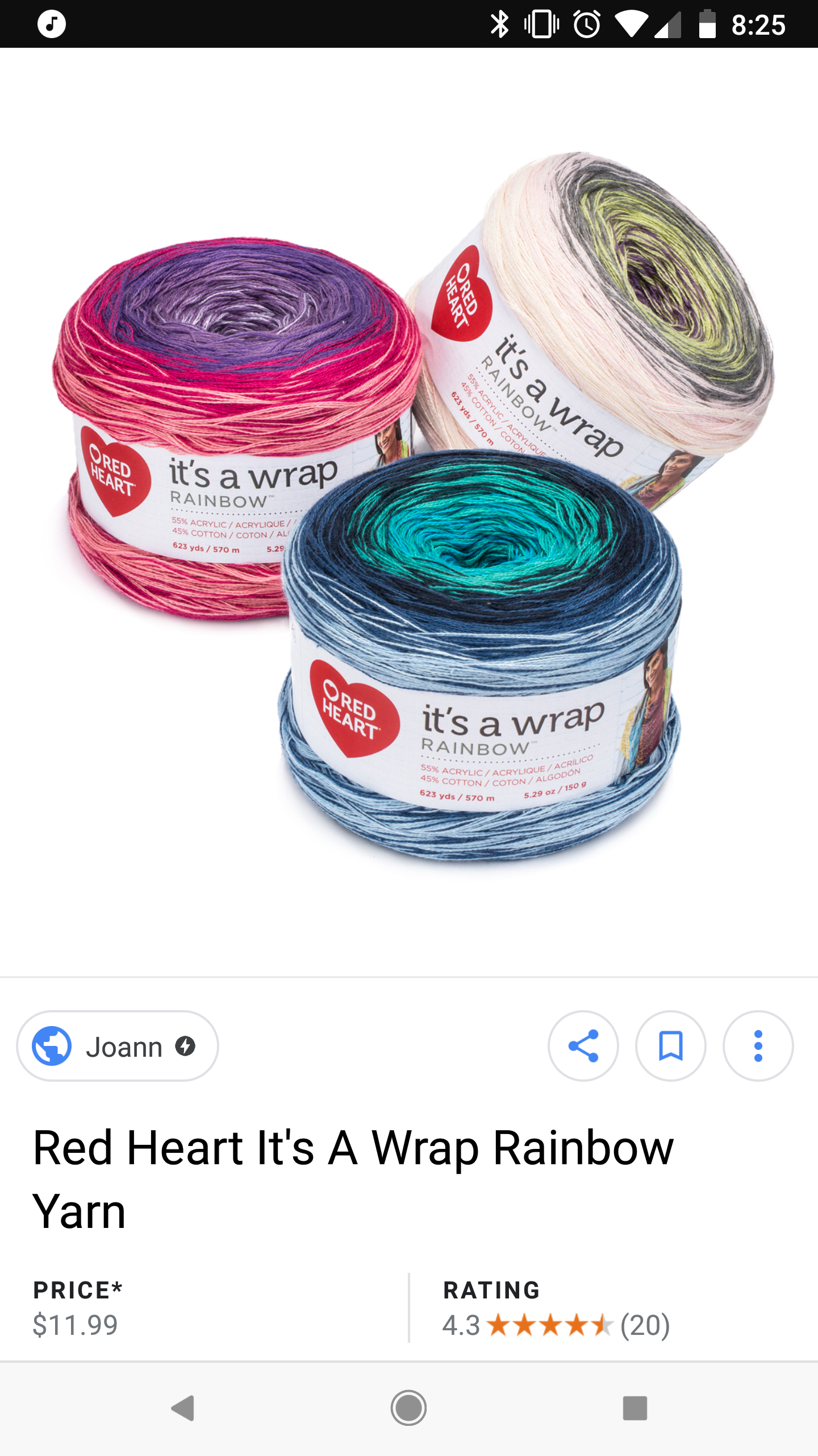 Anybody used this yarn? I was excited until i saw that it's actually 4