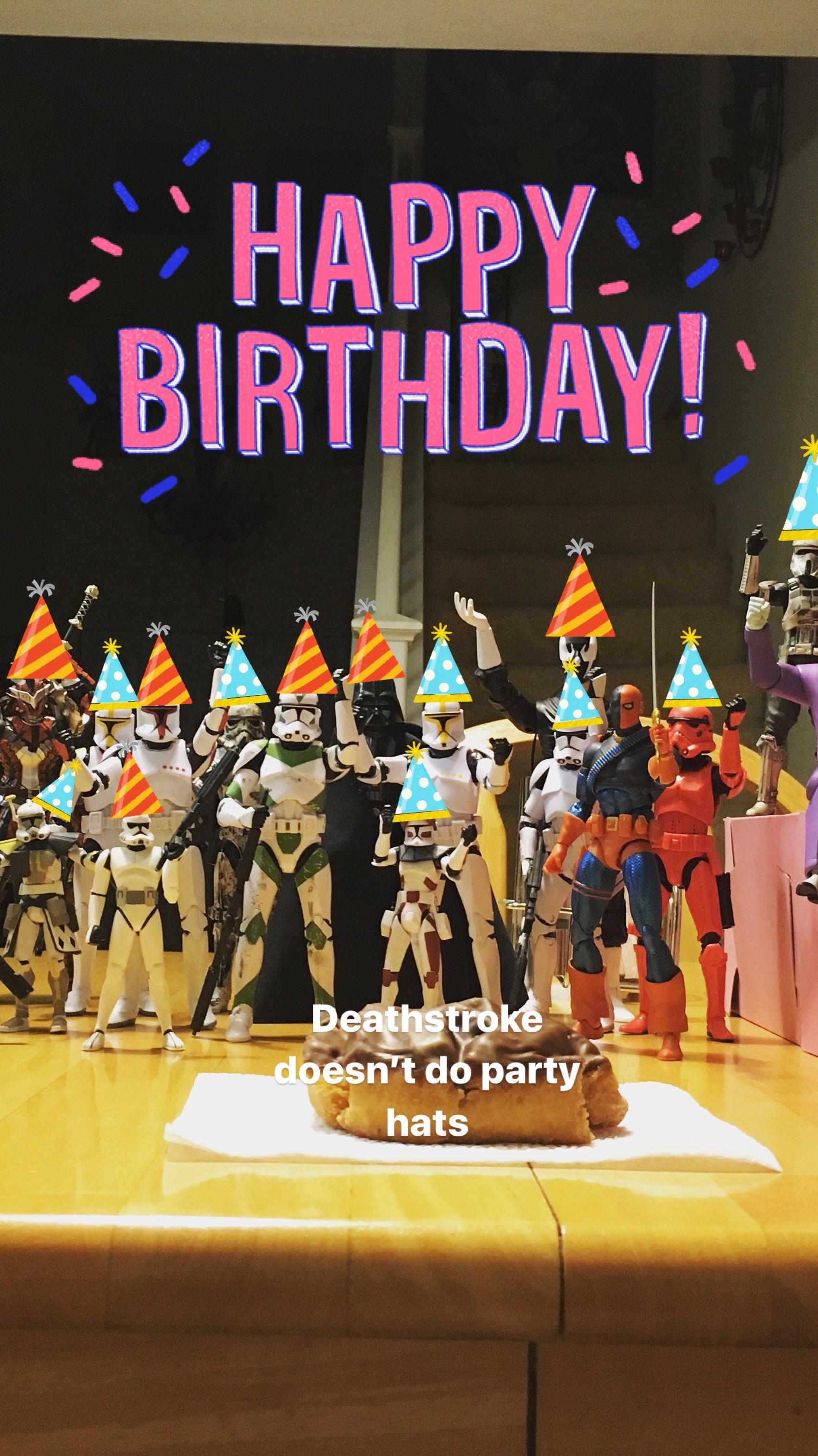 Spent my birthday with my figures! r/ActionFigures