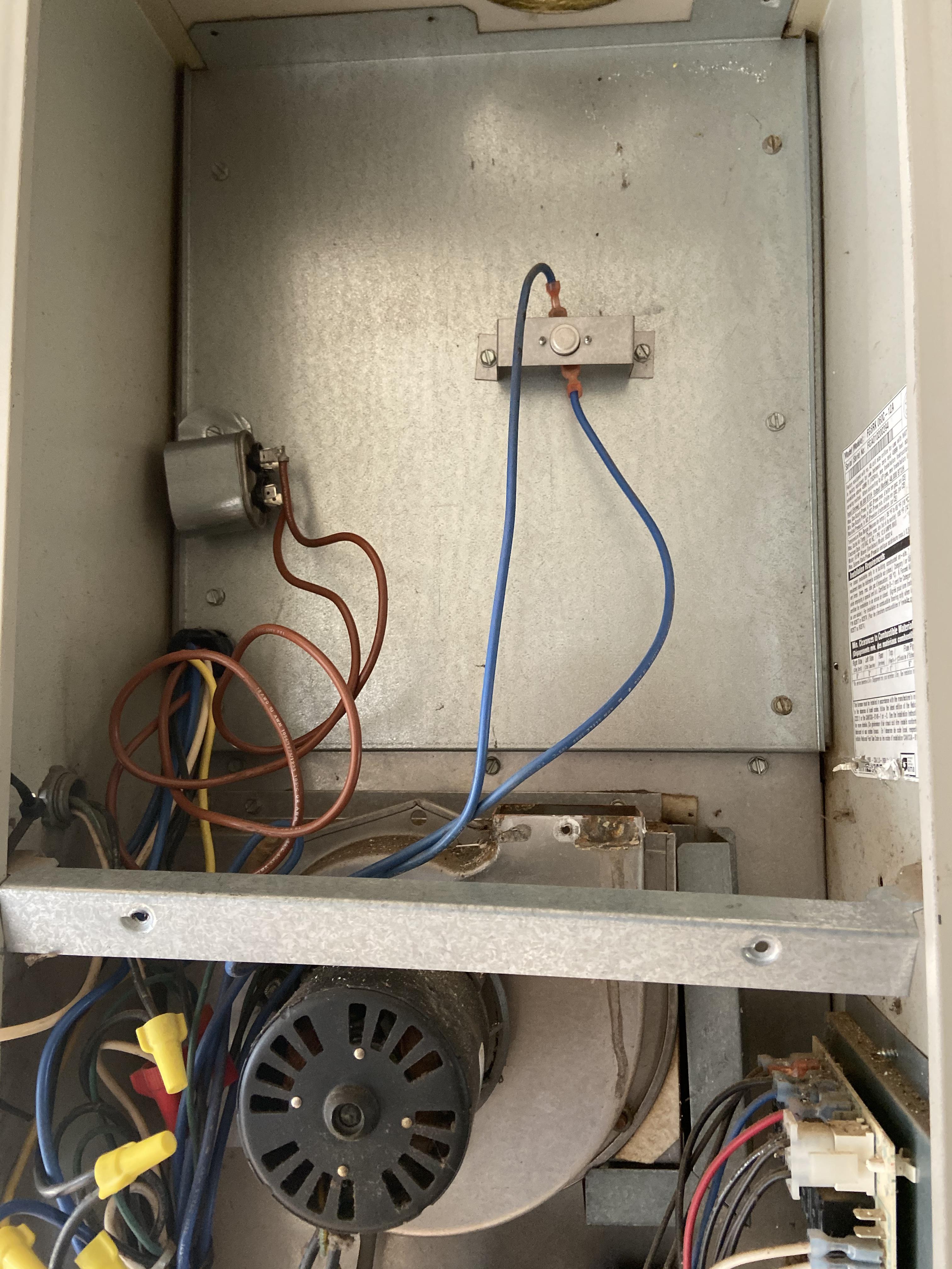 Pro Tip if you ever change a motor on a furnace where the blower is