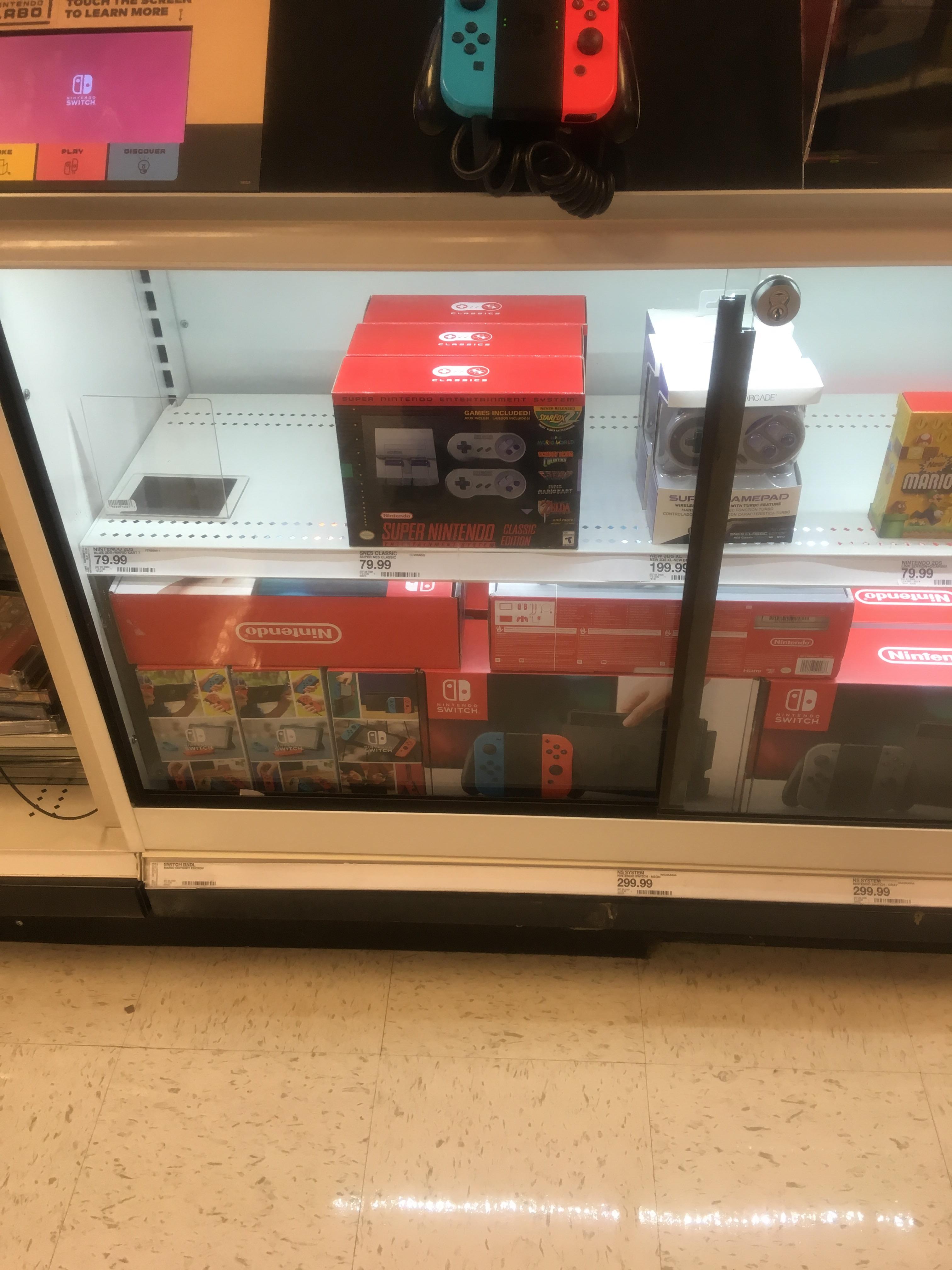 Three available at Target in Abington, PA r/miniSNES