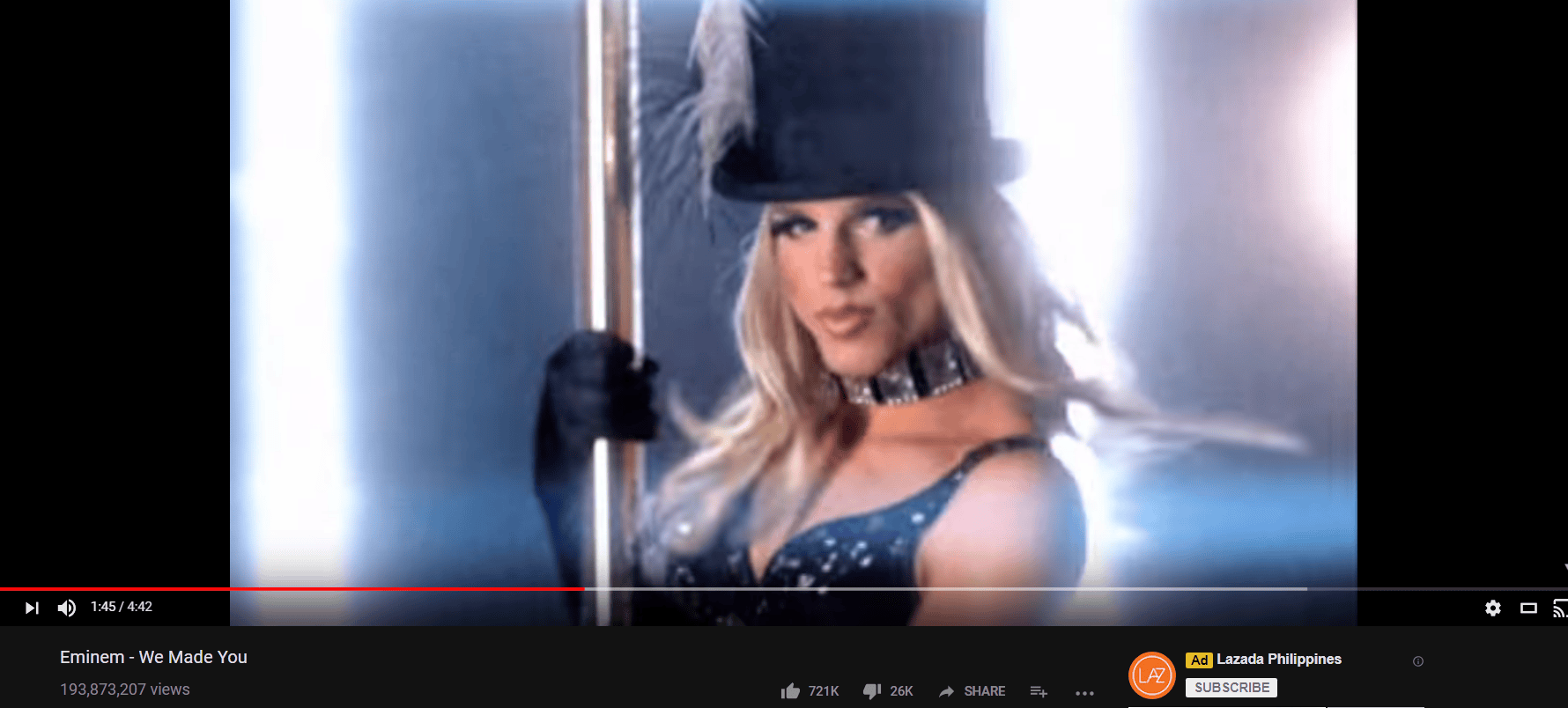 Derrick Barry on Eminem's We Made You MV rupaulsdragrace