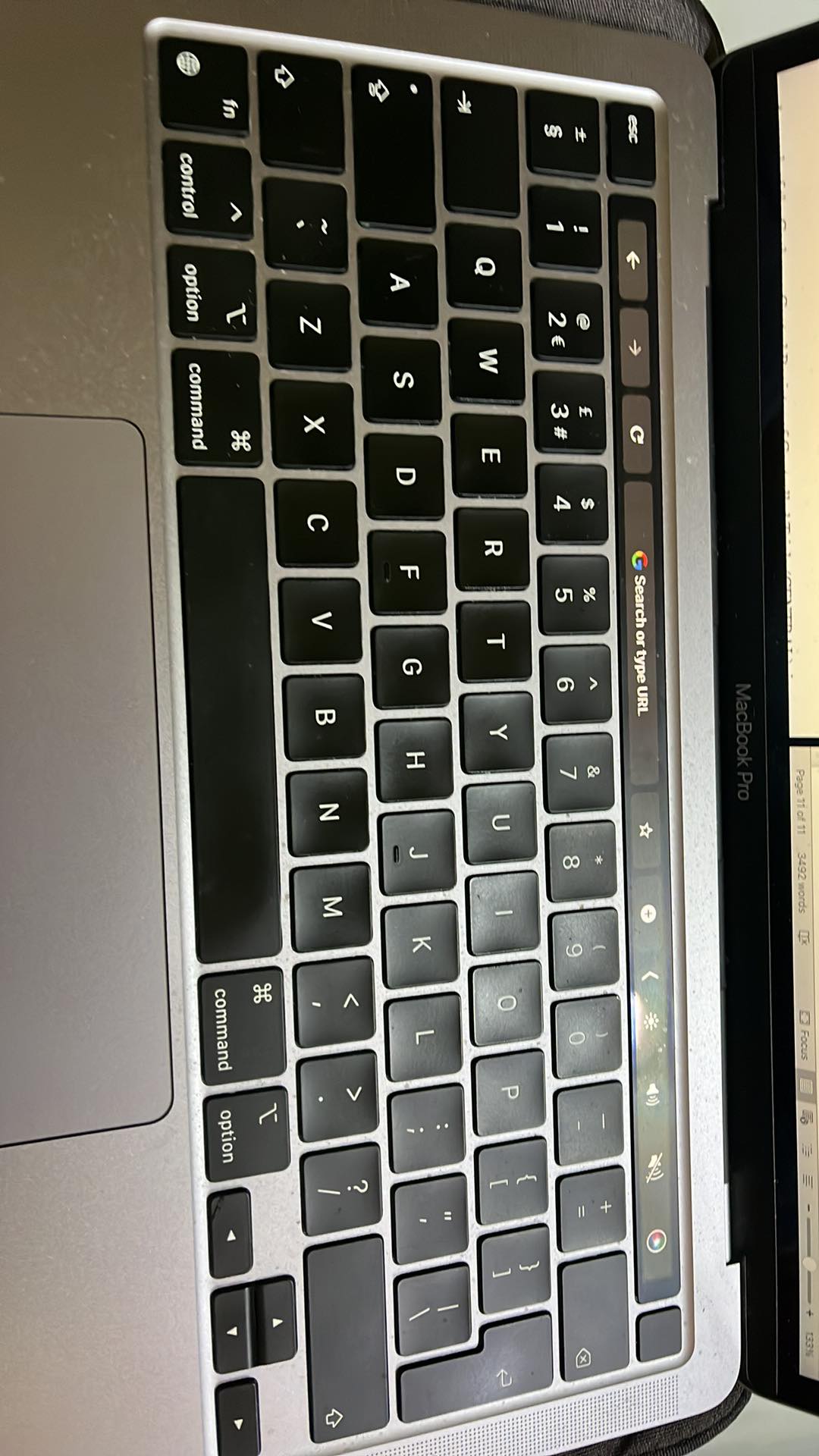 MacBook Pro 13inch (M2) touch bar edition Frozen screen how do i force