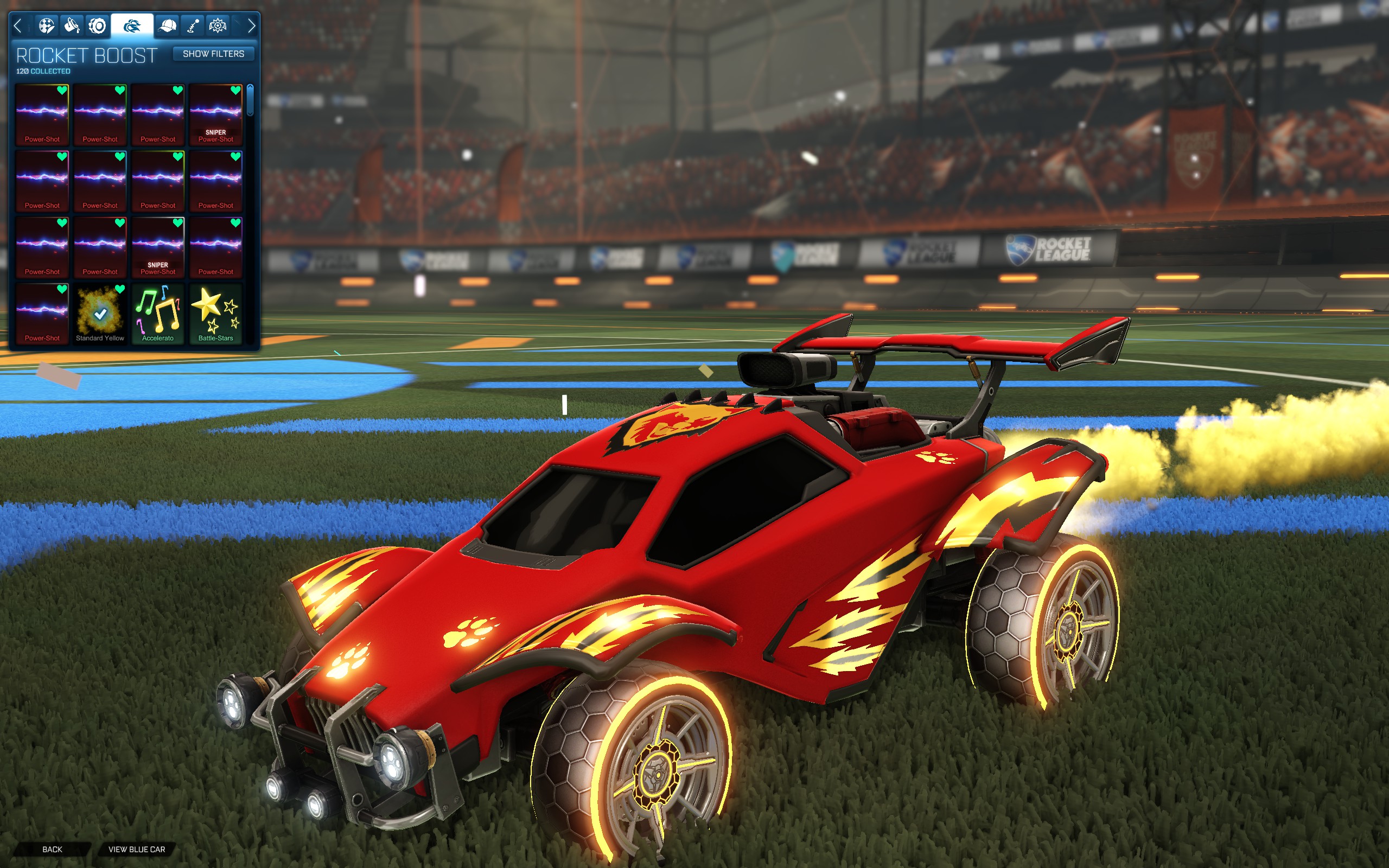 [Octane] [Black Lone Wolf] [Standard Yellow] [Burnt Sienna Apex] r