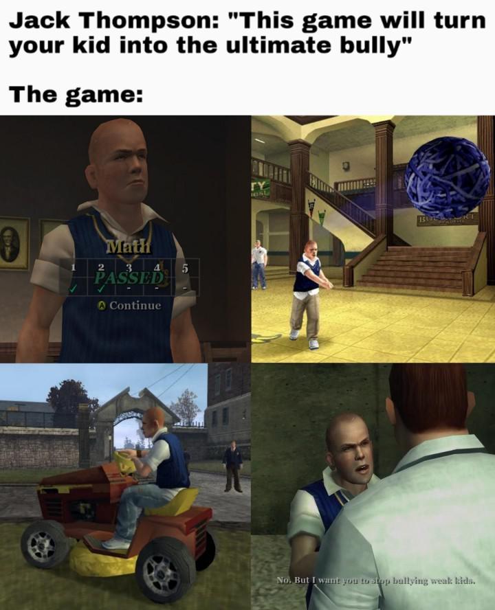 Bully the bullies r/gaming