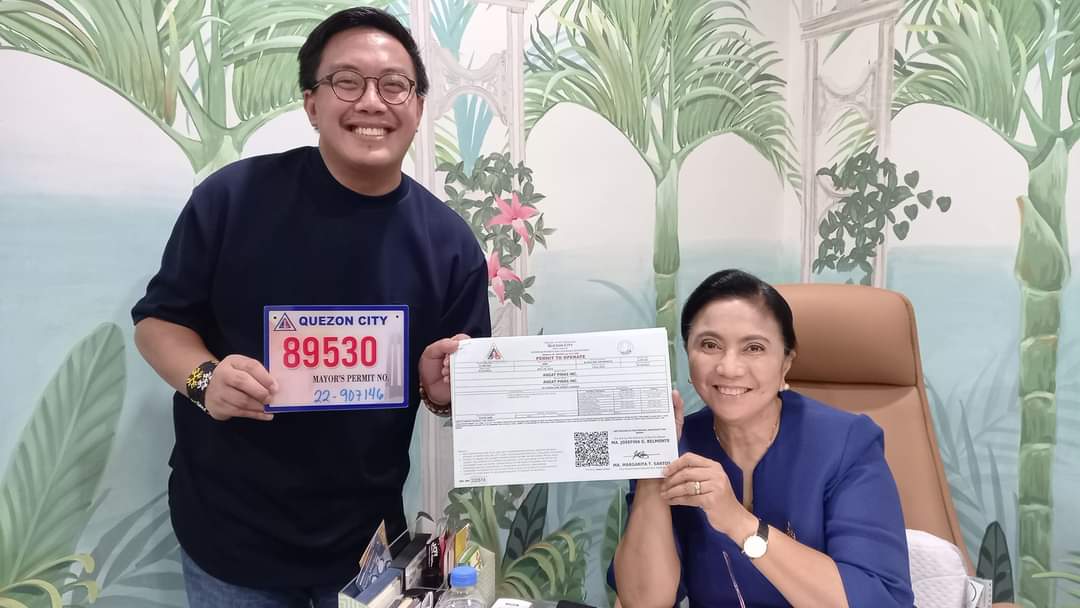 Dumating na ang Permit to Operate at Mayor's Permit mula sa Quezon City