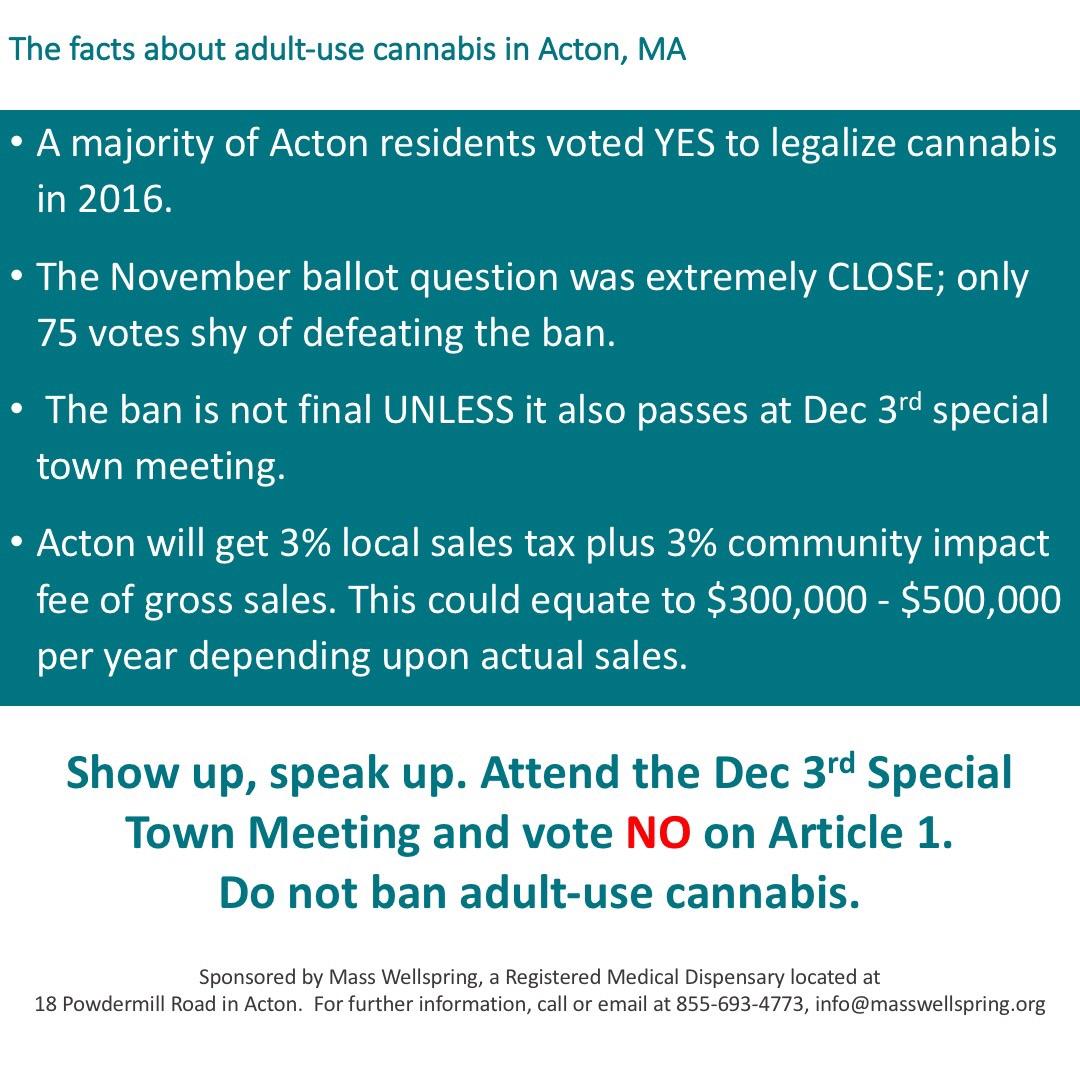 Acton vote NO Dec 3 Special Town Mtg r/bostontrees