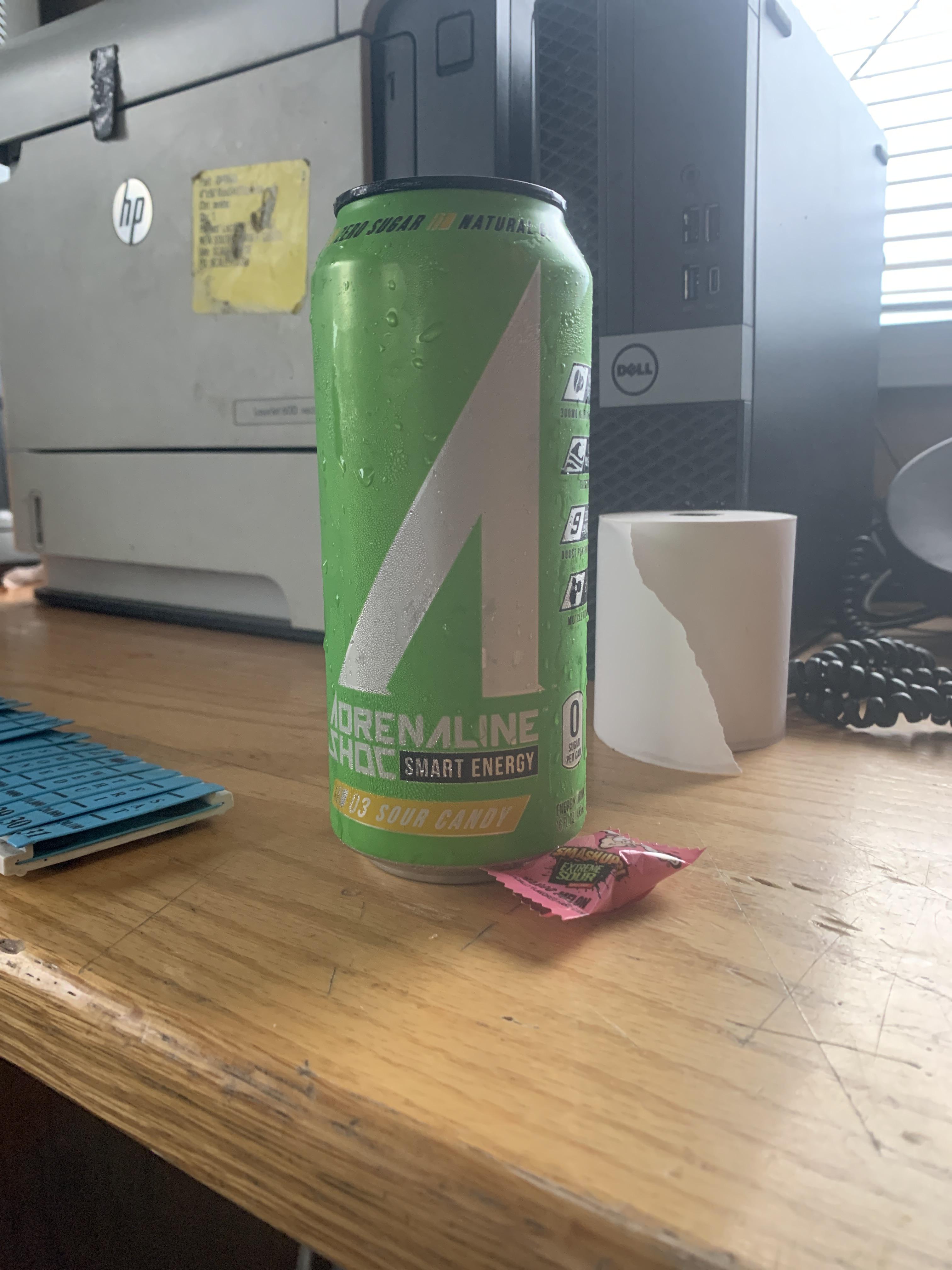 Sour candy drink ft actual sour candy r/energydrinks