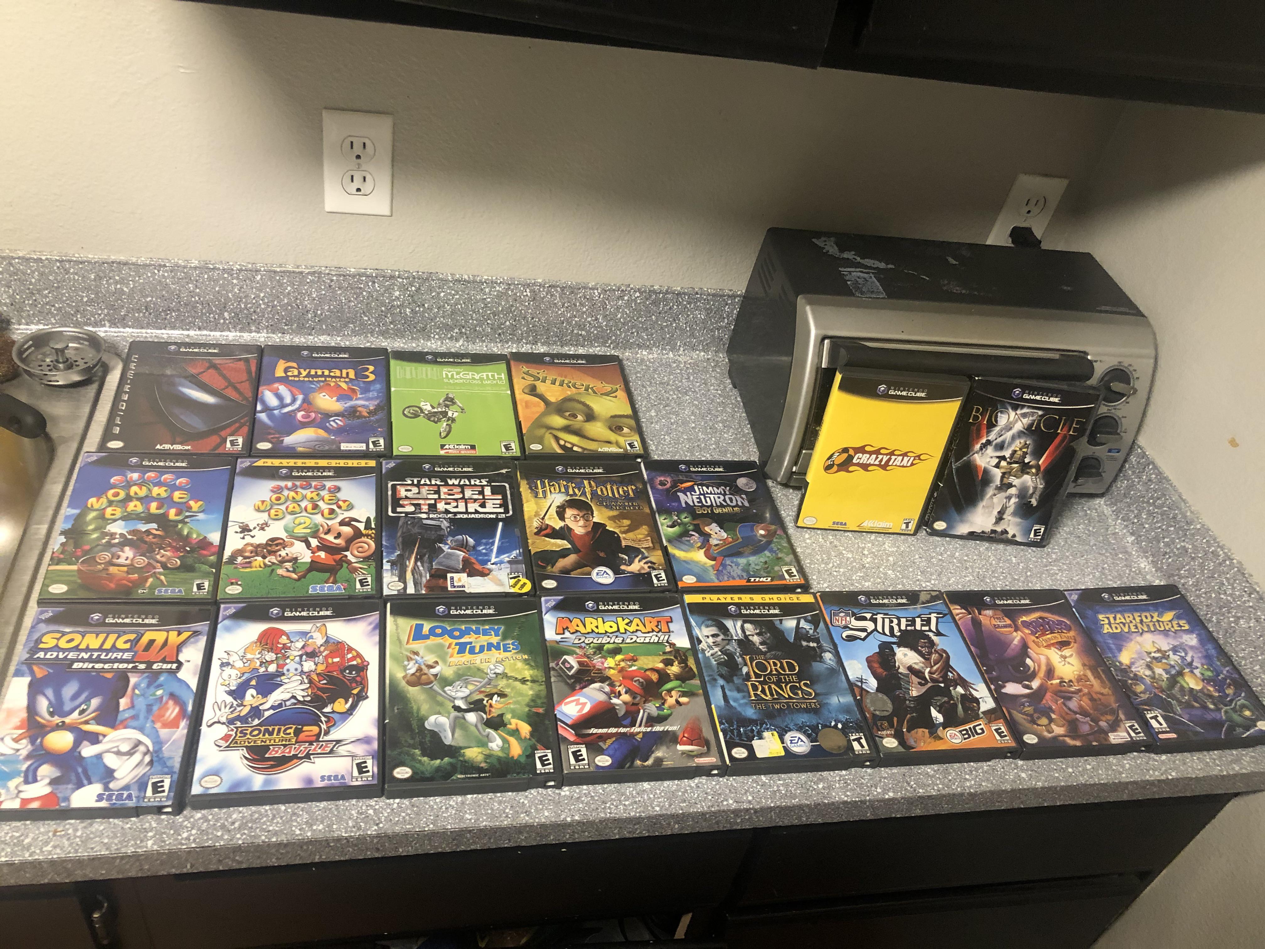 Just dug up my old GameCube collection and have been doing some play