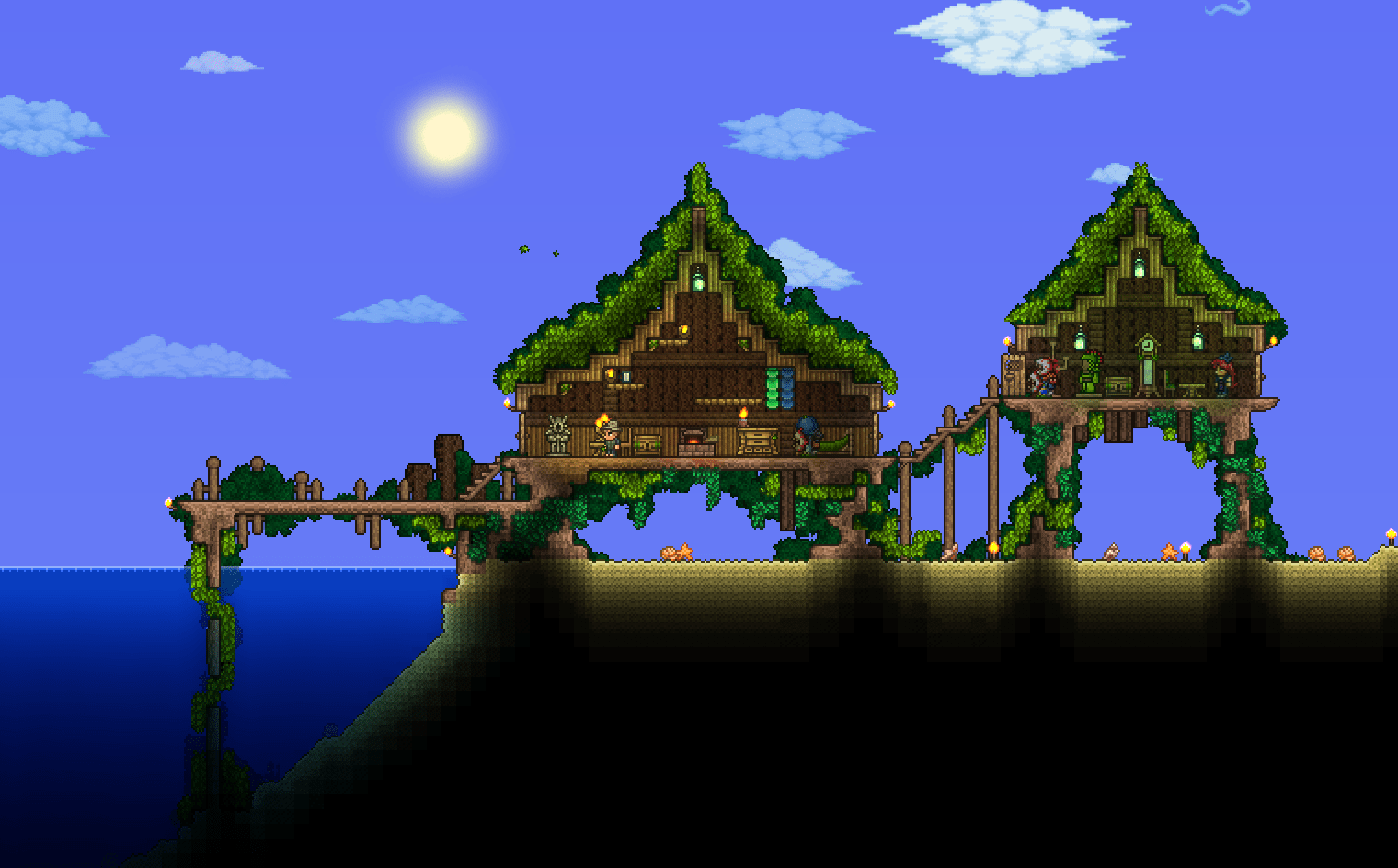 House for the Angler and the Styler ) r/Terraria