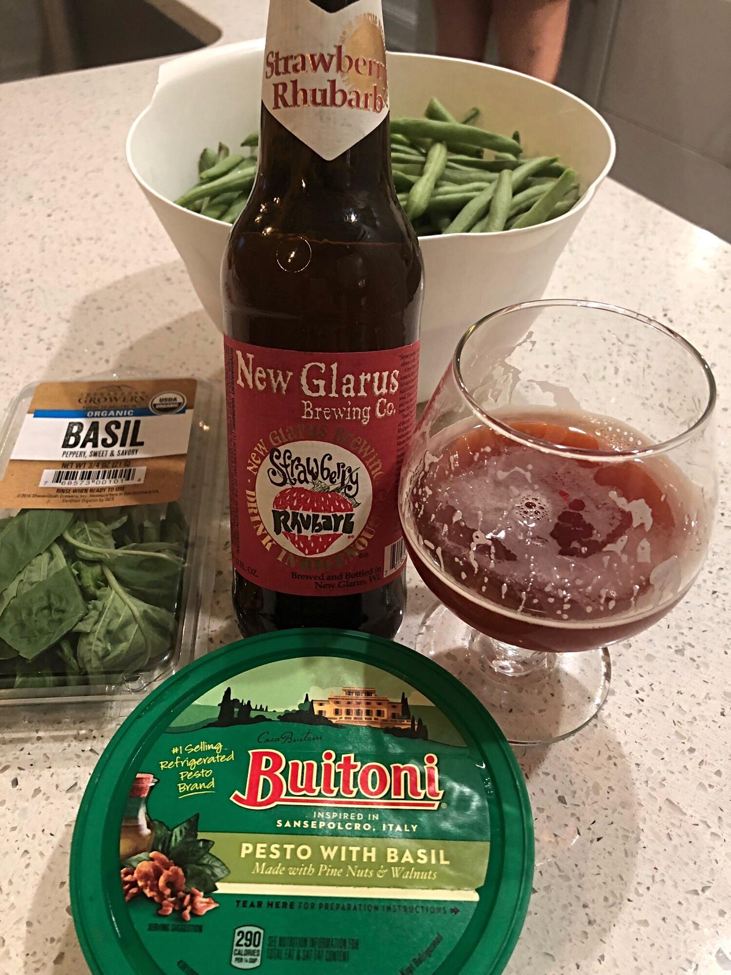 Name a better strawberry infused beer [New Glarus Strawberry Rhubarb