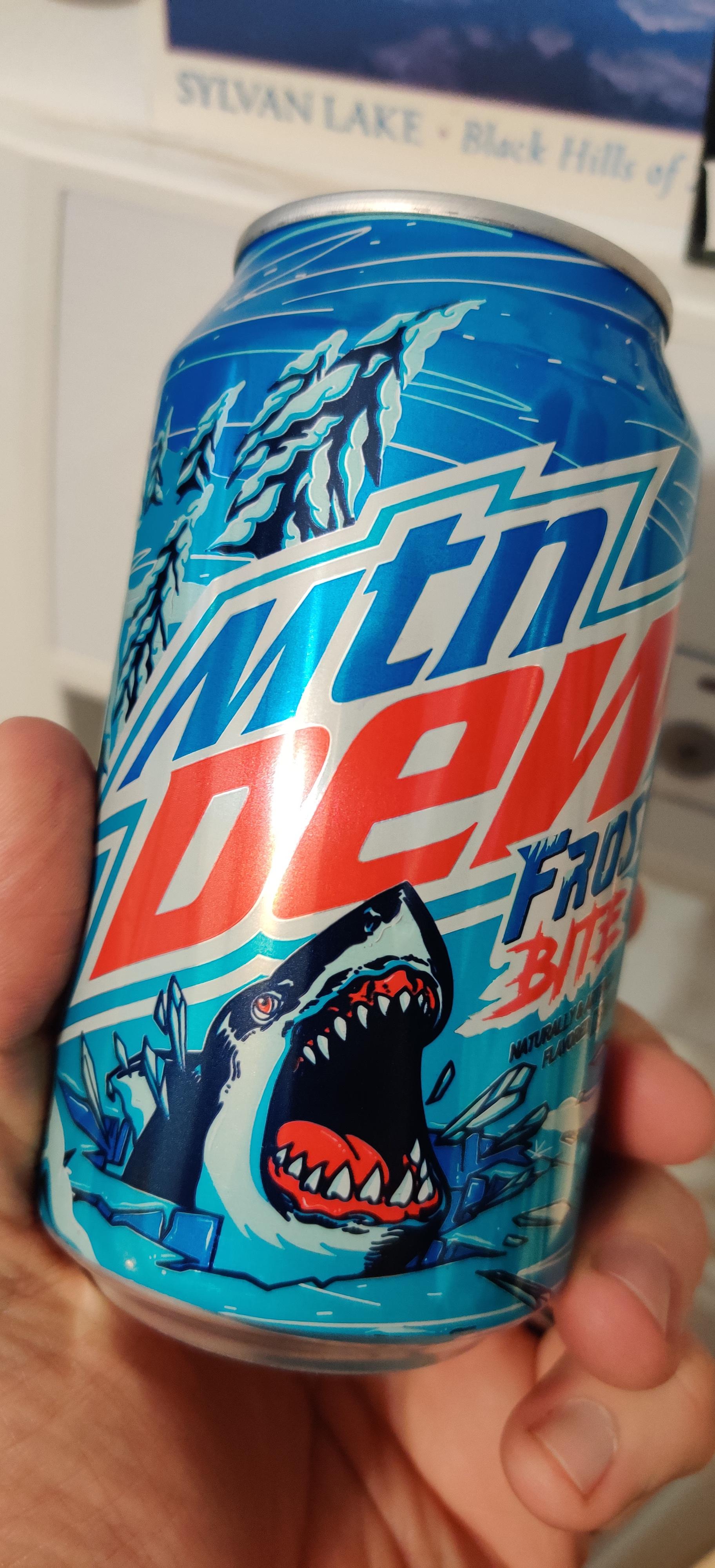 Finally found Mountain Dew Frostbite in the wild