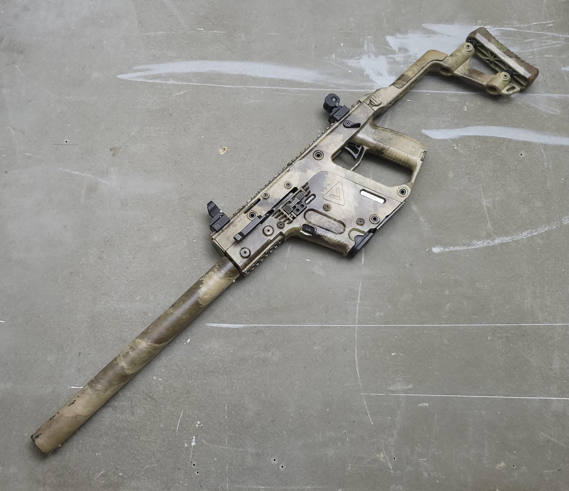 KRISS Vector CRB Gen 1 in ATACS Arid Urban finish r/KRISS