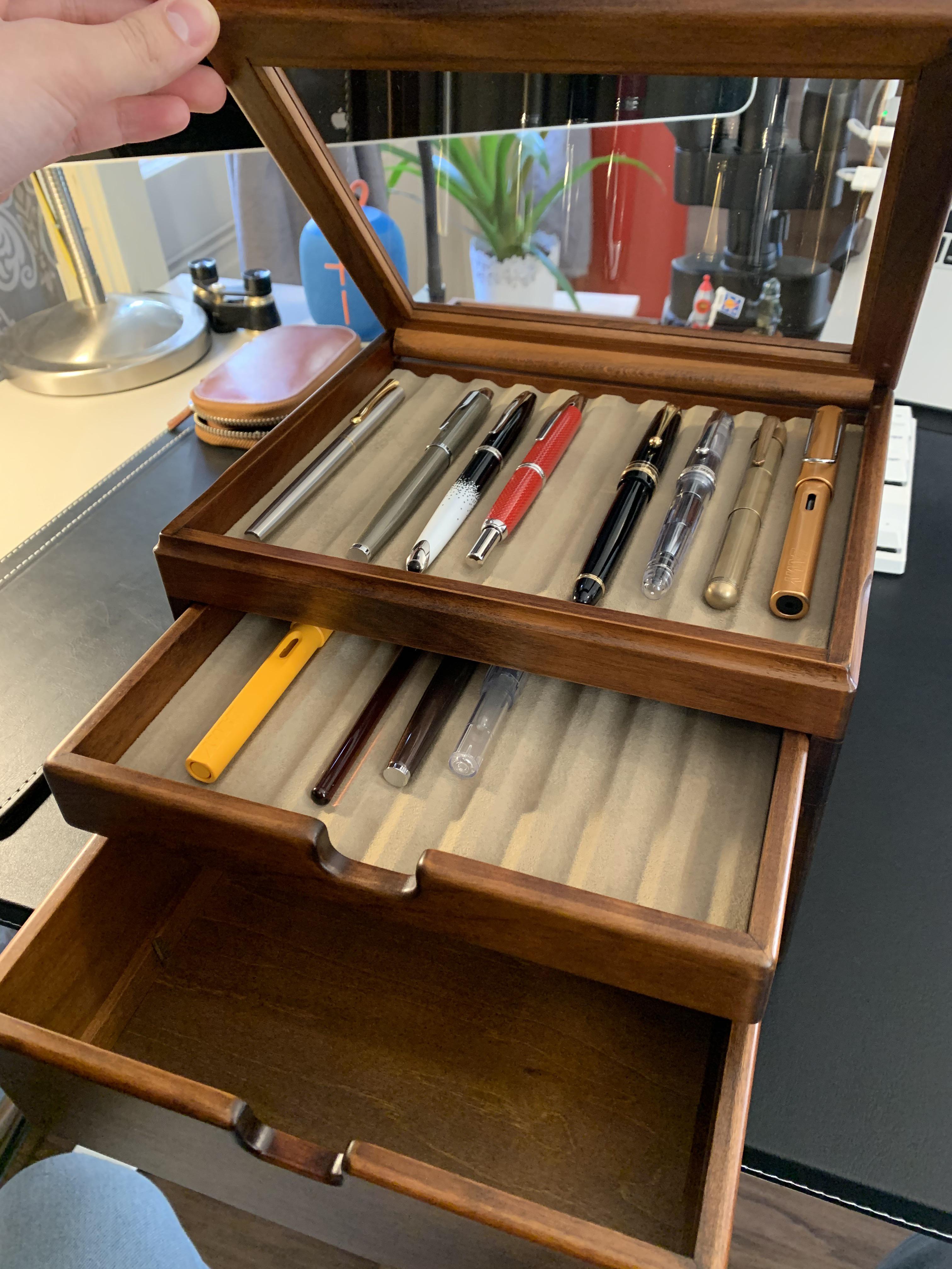 Collectibles Toyooka craft Fountain pen box KINGDOM note bespoke for 8