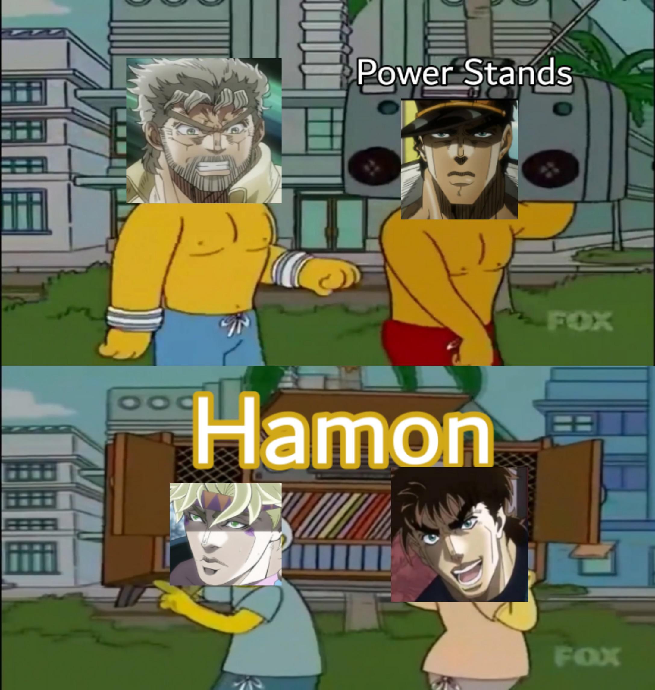 Hamon > Power Stands r/ShitPostCrusaders