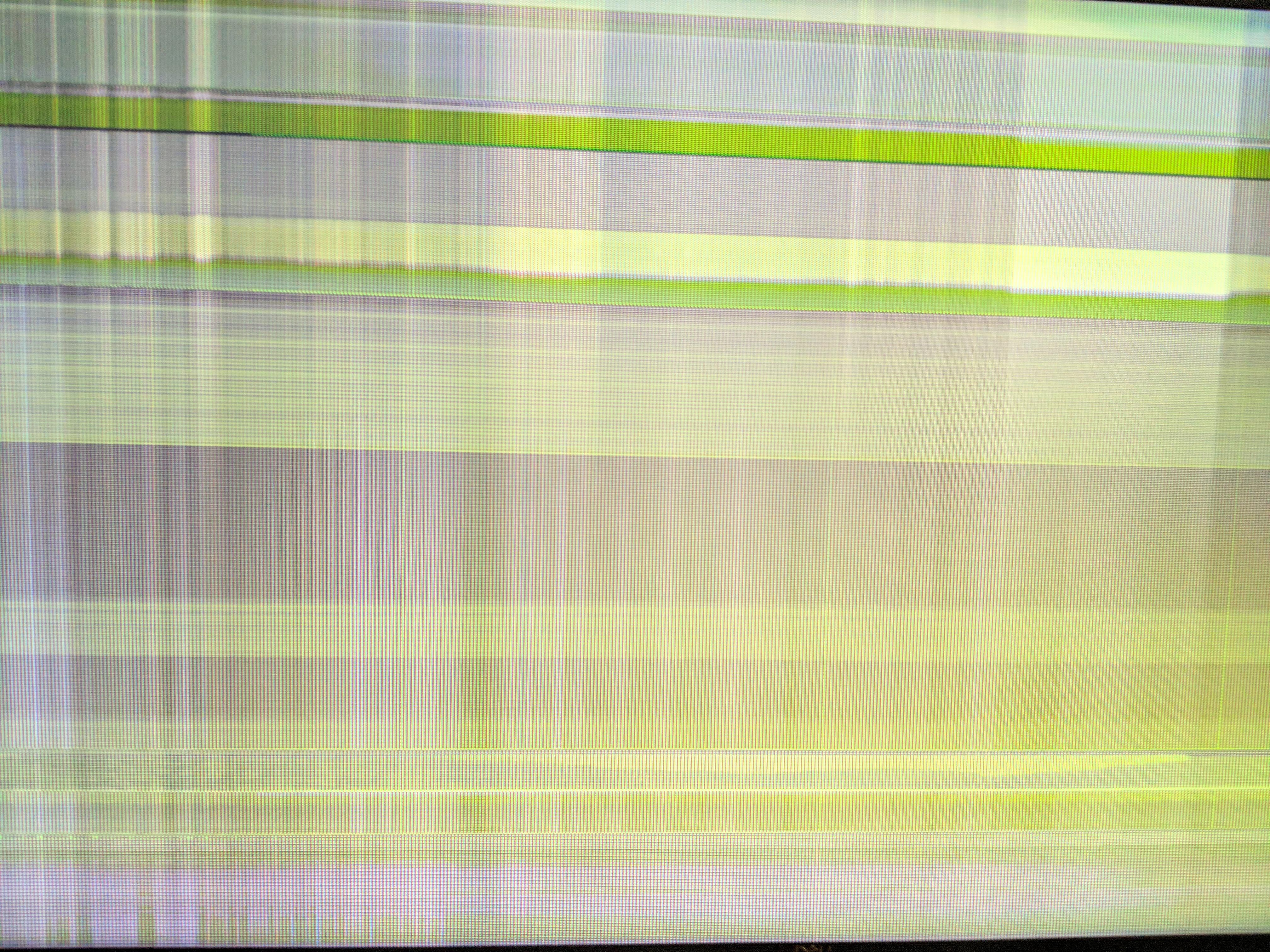 So I cleaned my monitor with windex and now this is what I see, any way