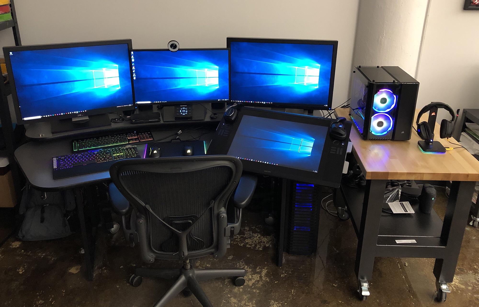 My Creation Station Built for Art, Animation, VFX, Gaming and