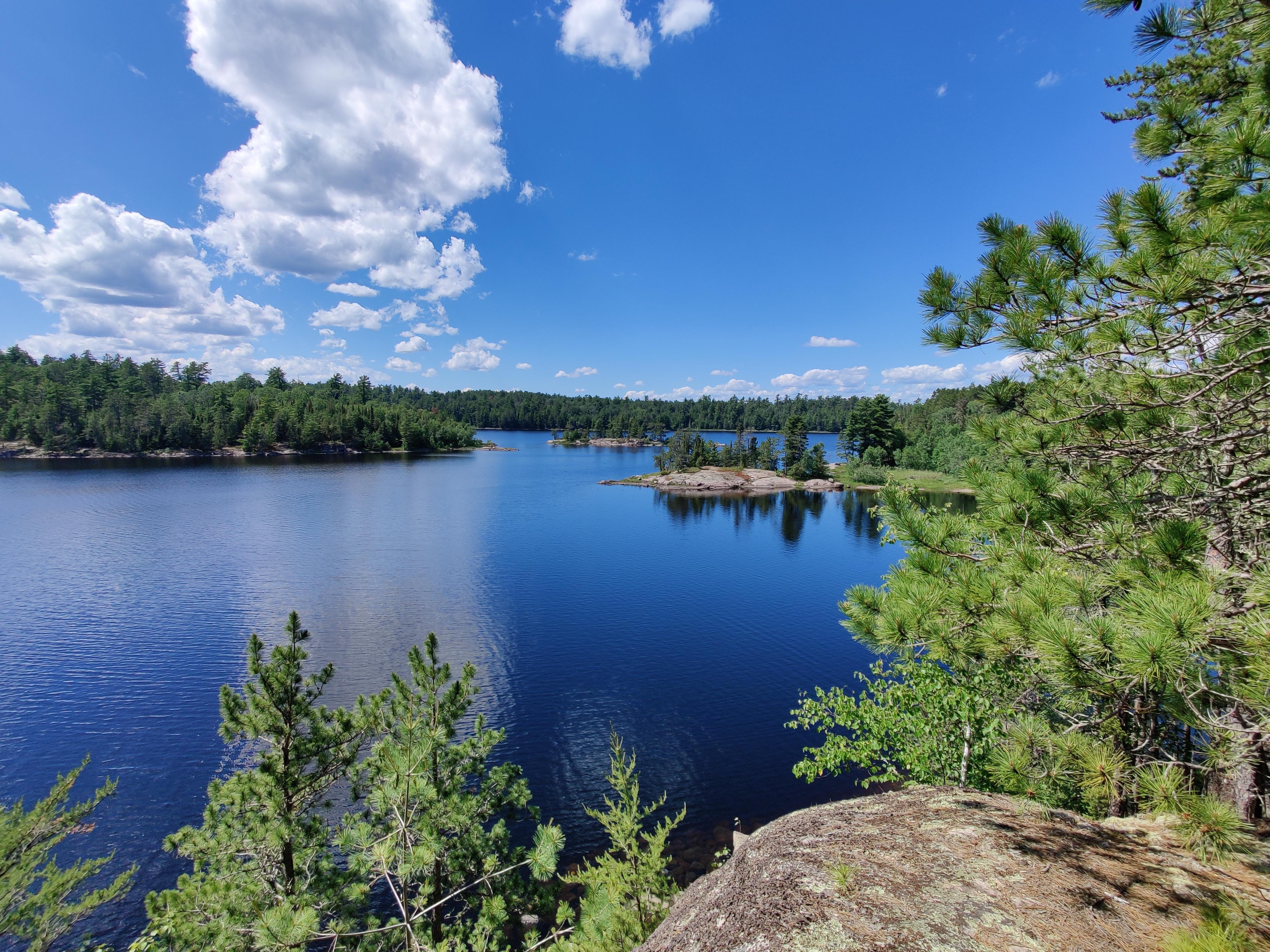 This is a pic from last week's trip. Put in at moose river and paddled