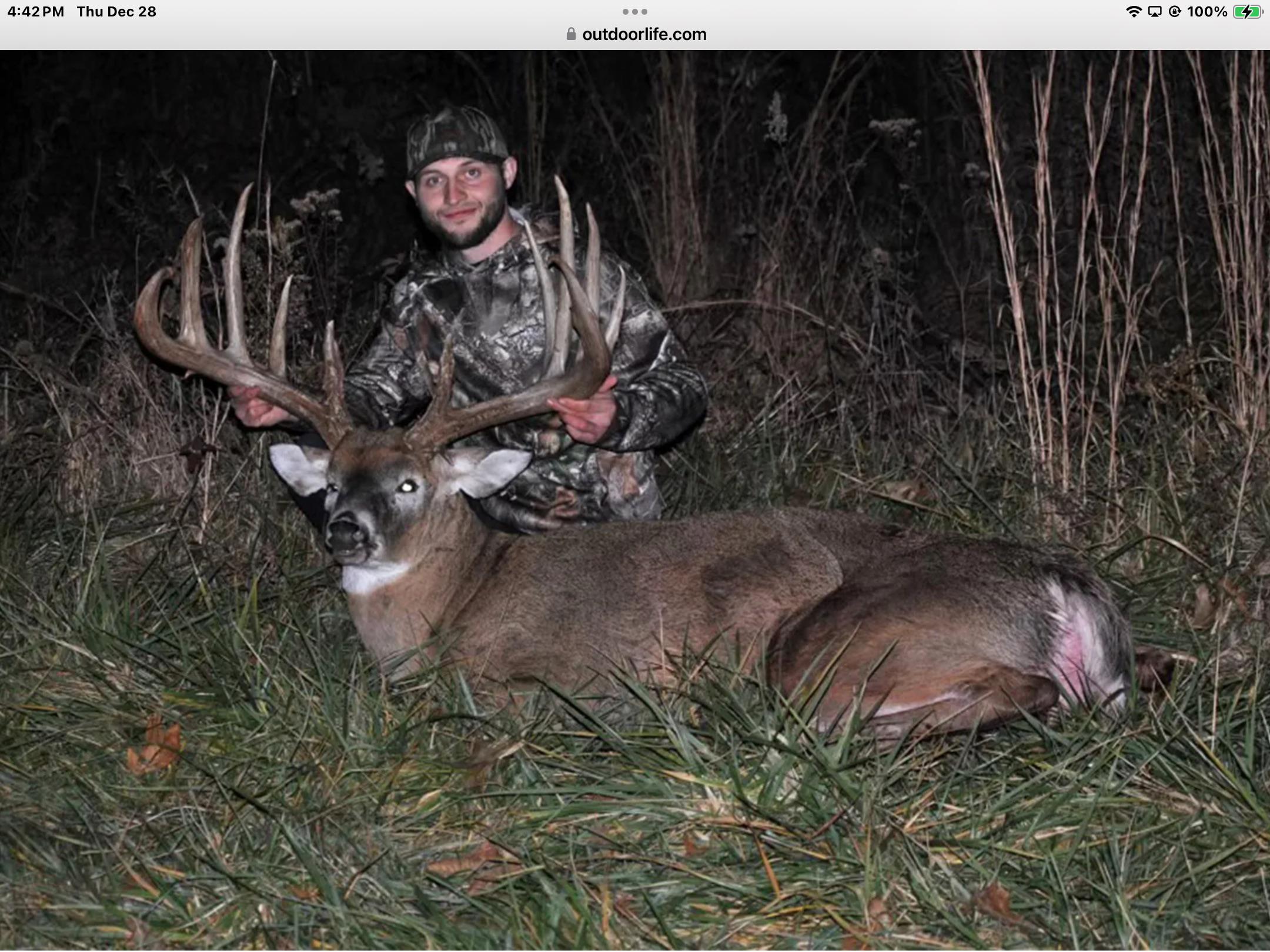 Record Ohio buck investigation ! r/Hunting