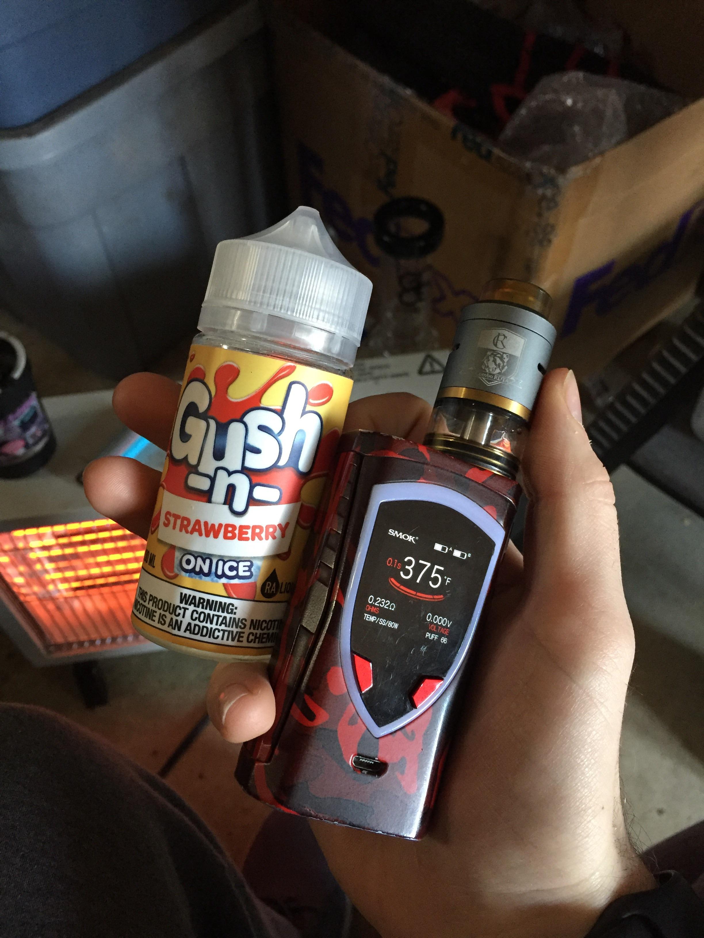 Best juice I’ve used in a while! Gushers + menthol r/Vaping