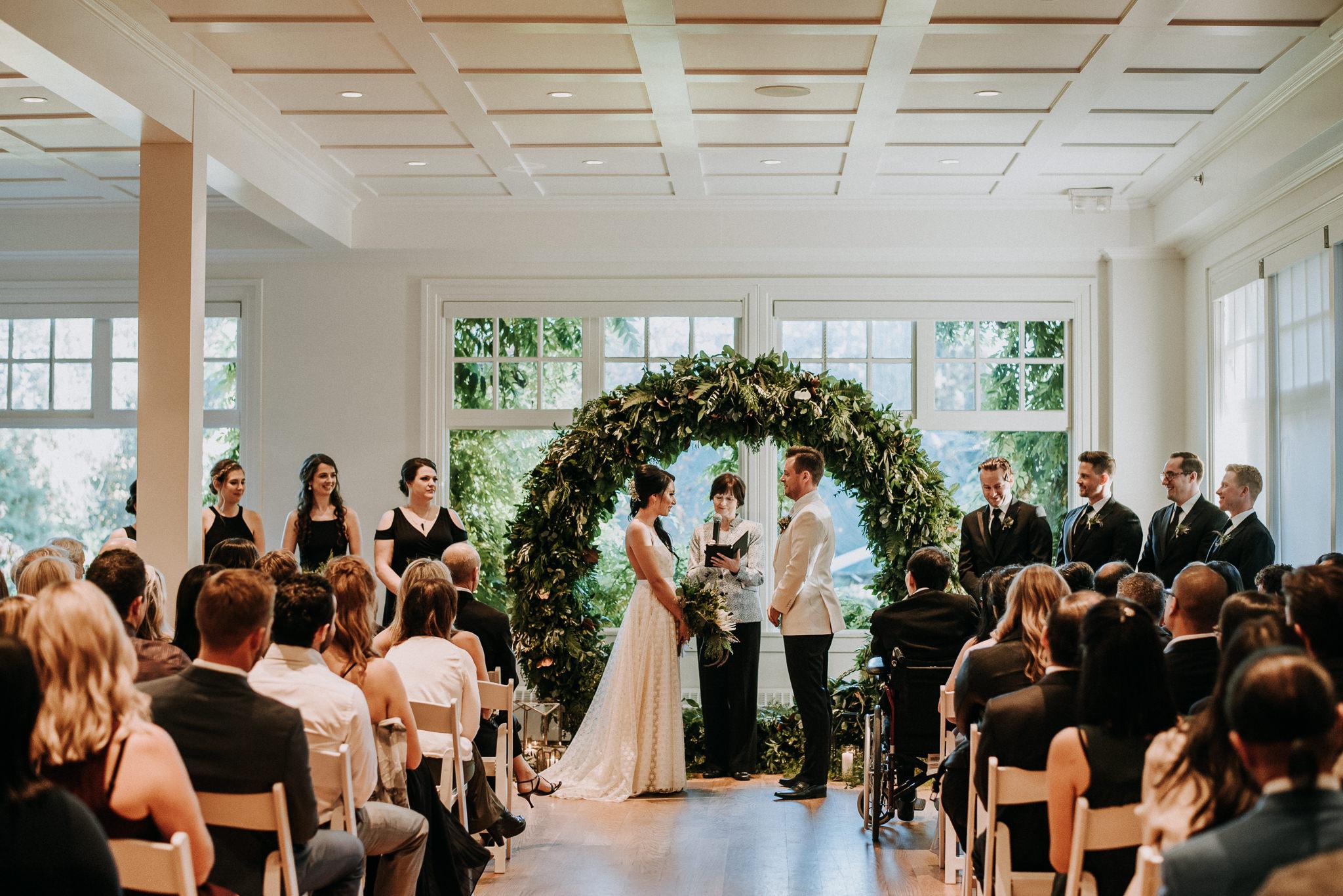 My wedding theme was "west coast greenery" and I asked for a giant