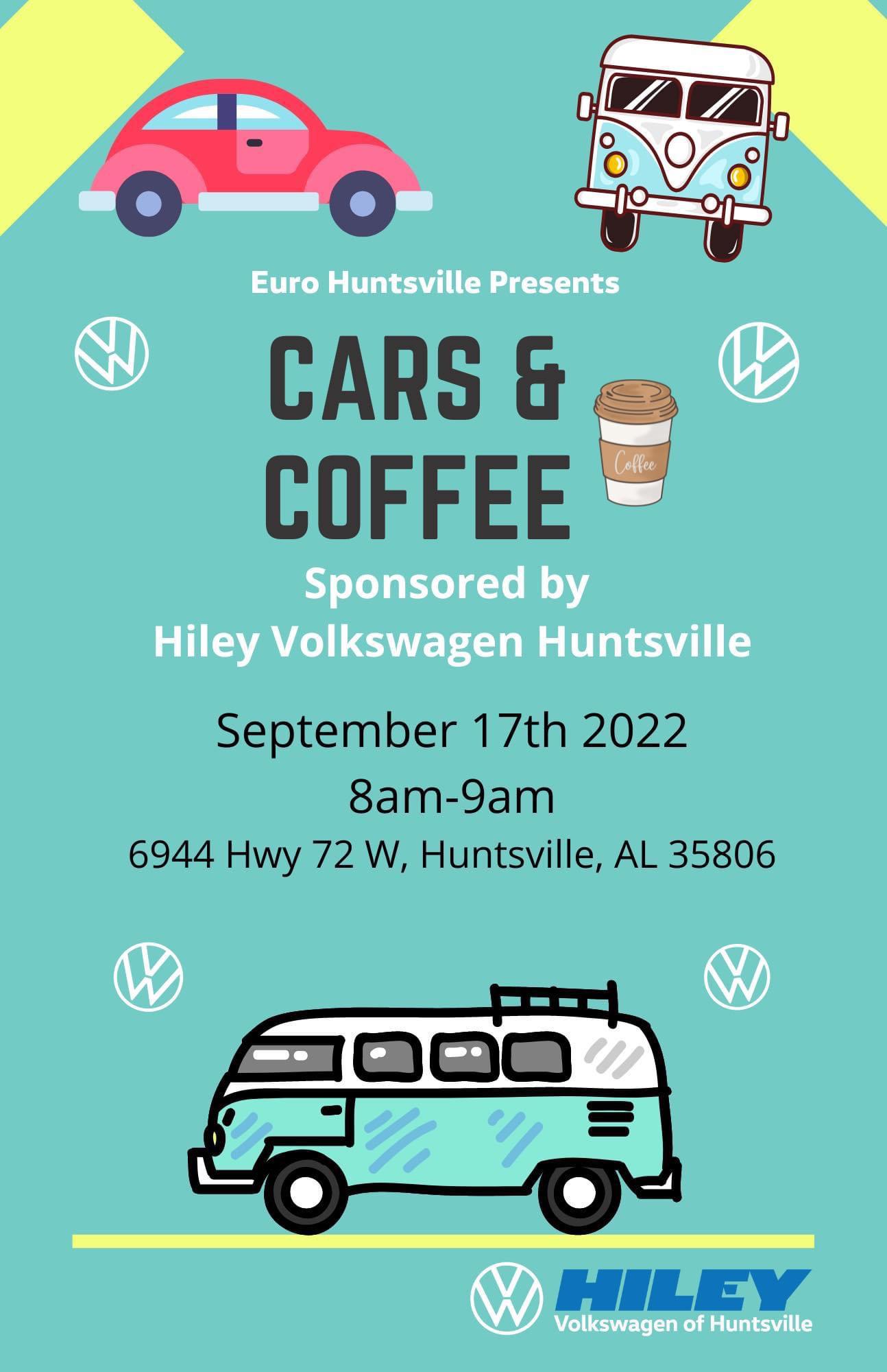 Anyone in here a VW owner. We are having a cars and coffee event Saturday 🫡 r/HuntsvilleAlabama