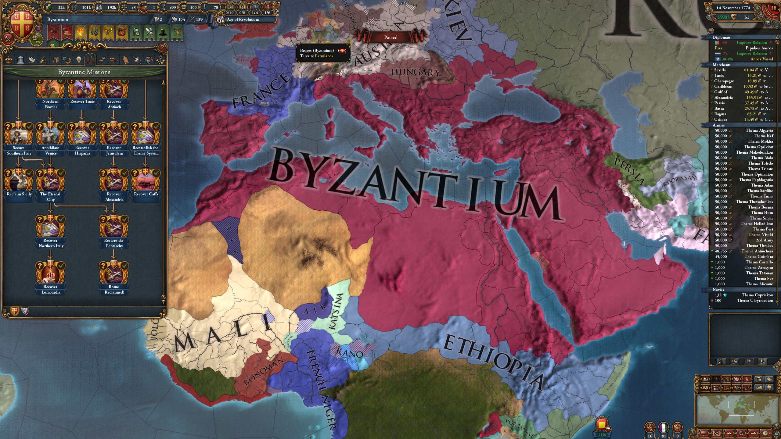 First time ever finishing a mission tree end to end r/eu4