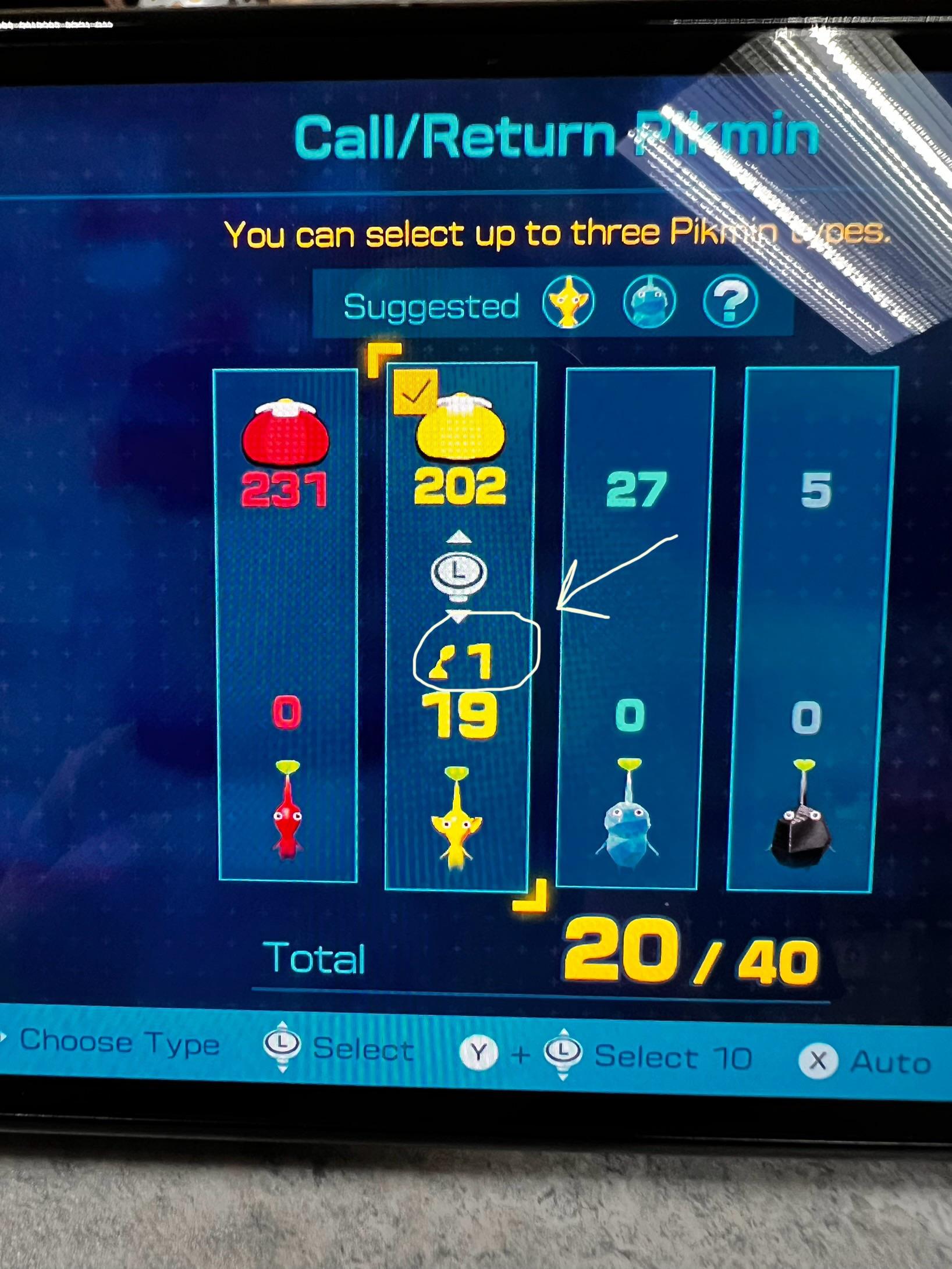 what does that little number mean? (circled in white) r/Pikmin