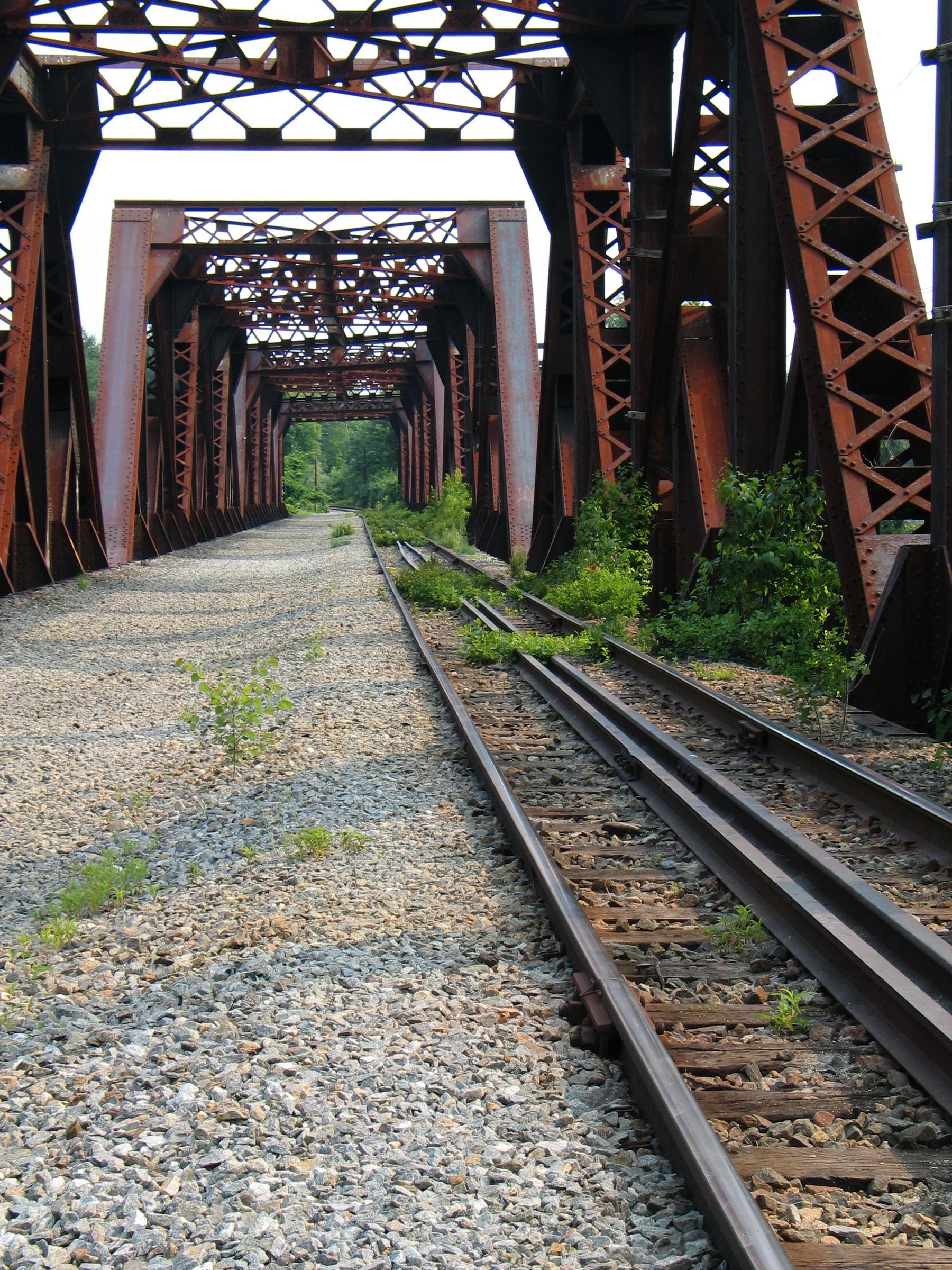 Railroad Bridge near Merrimack New Hampshire [1800x2400] [OC] r