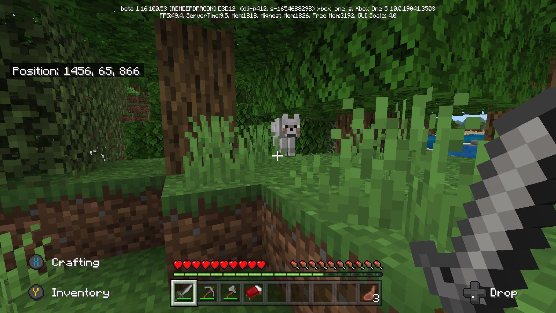 Anybody else notice that dogs have been spawning in random biomes with