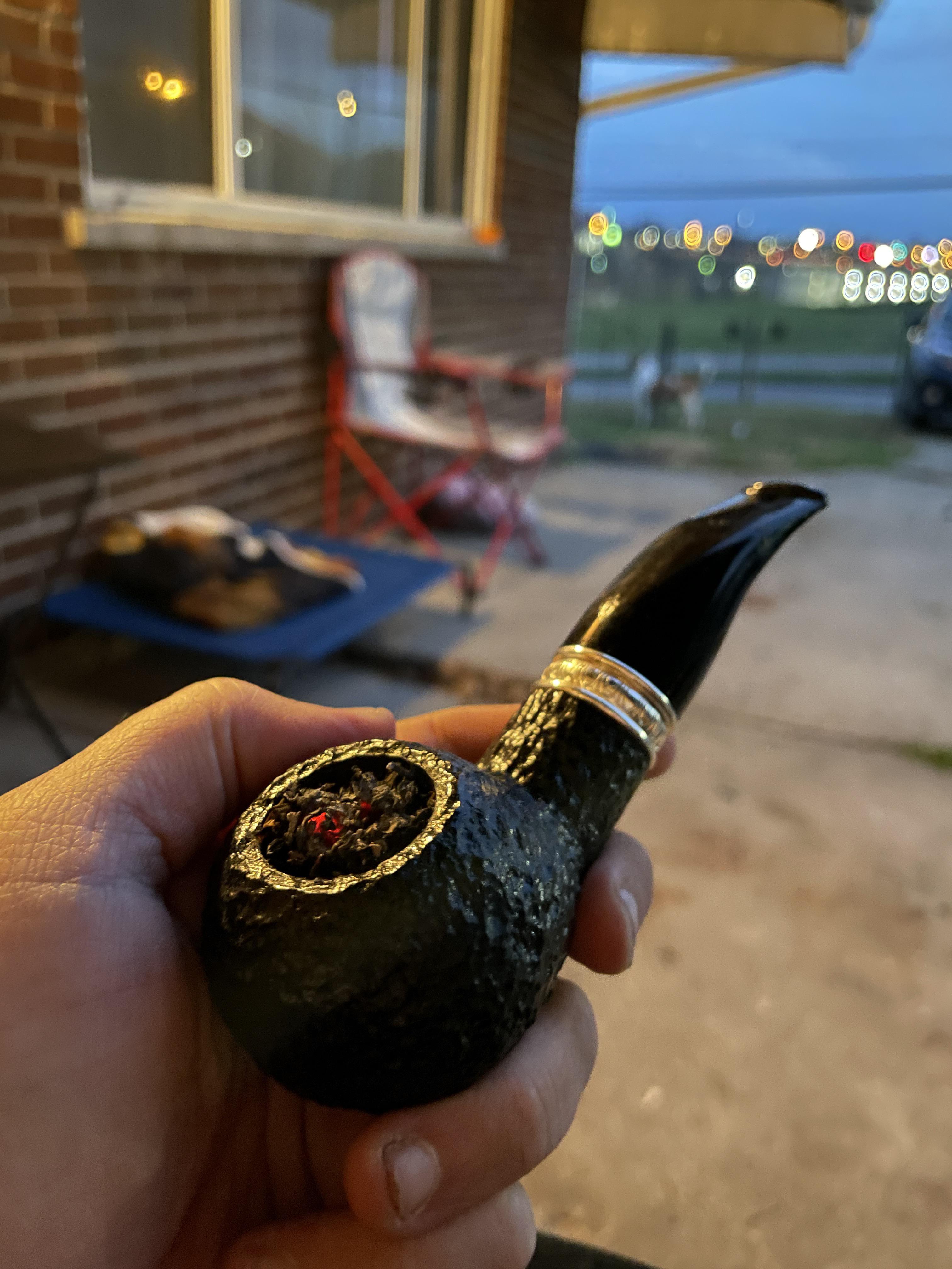 Watch City Cigars’ Simply Voriental in a Savinelli 320. Tangy, Sweet