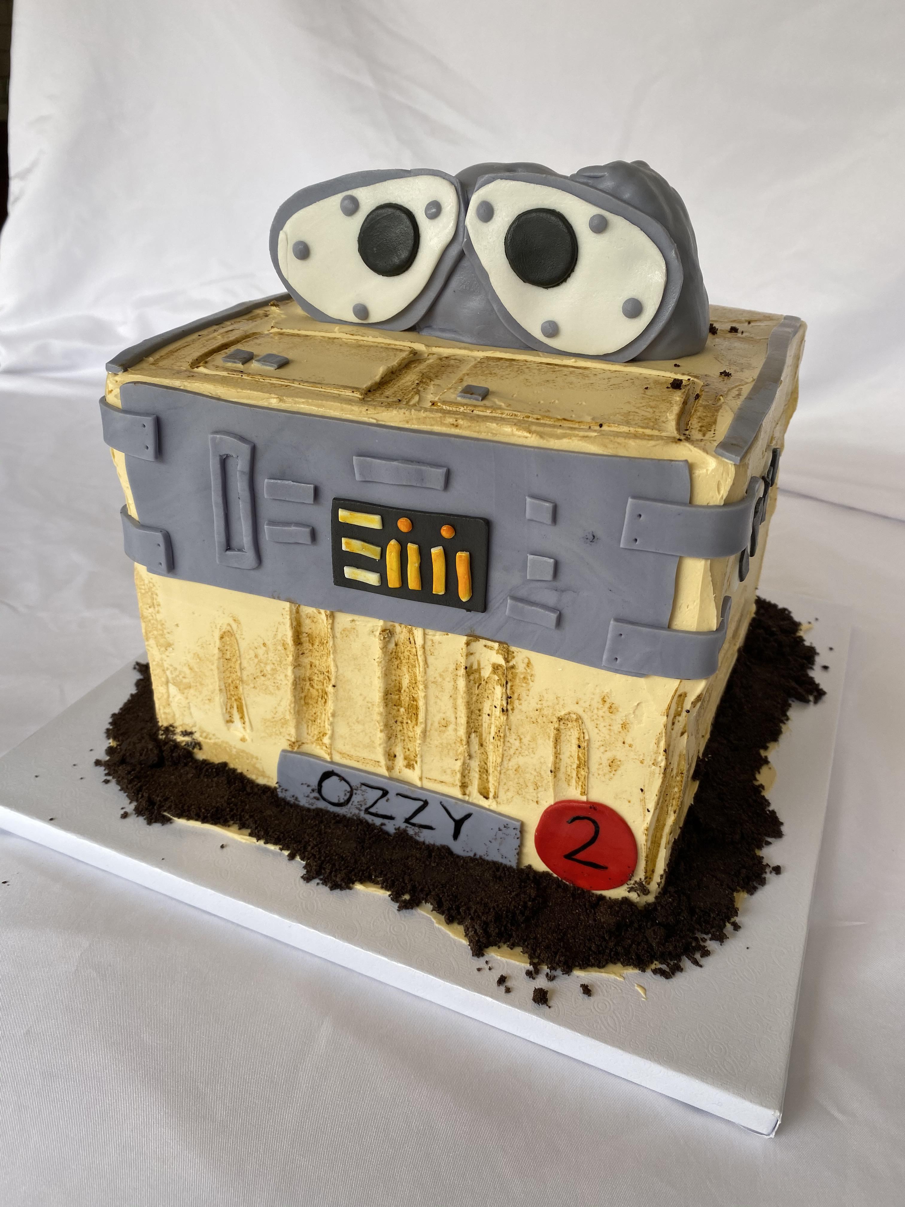 WallE cake! r/cakedecorating