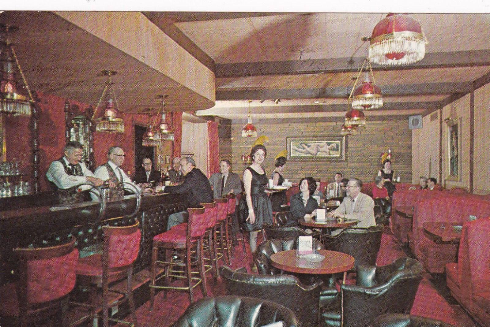 Cocktail Hour at the "Golden Belle Saloon" in Billings, Montana...1969