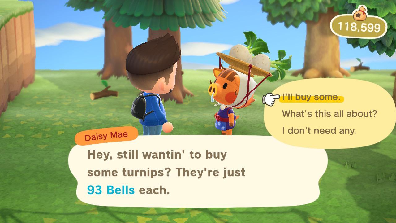 New to group. Haven’t played ACNH in a while. Decent turnip prices this