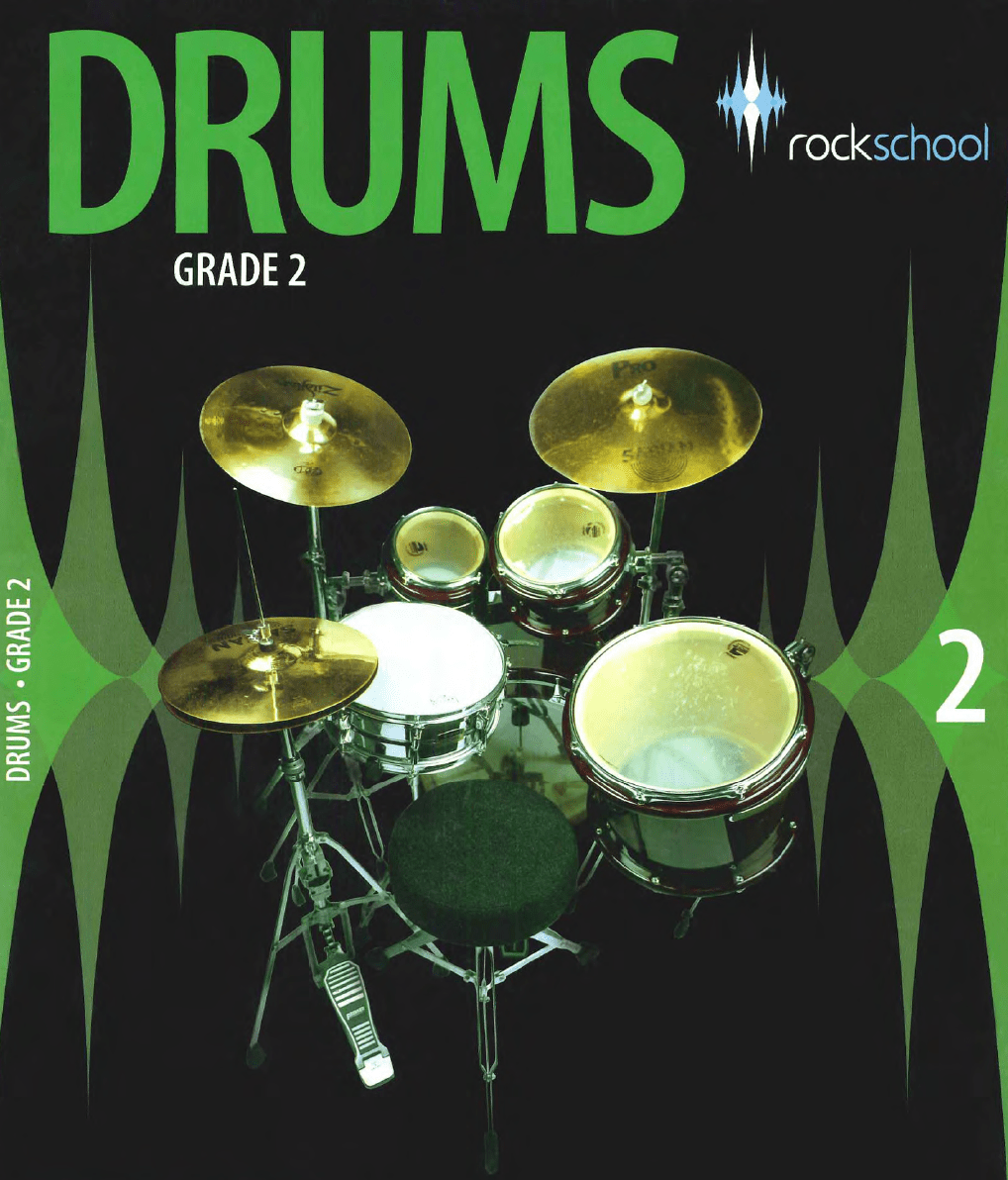 The Longer you look at this drum kit setup, on the cover of an