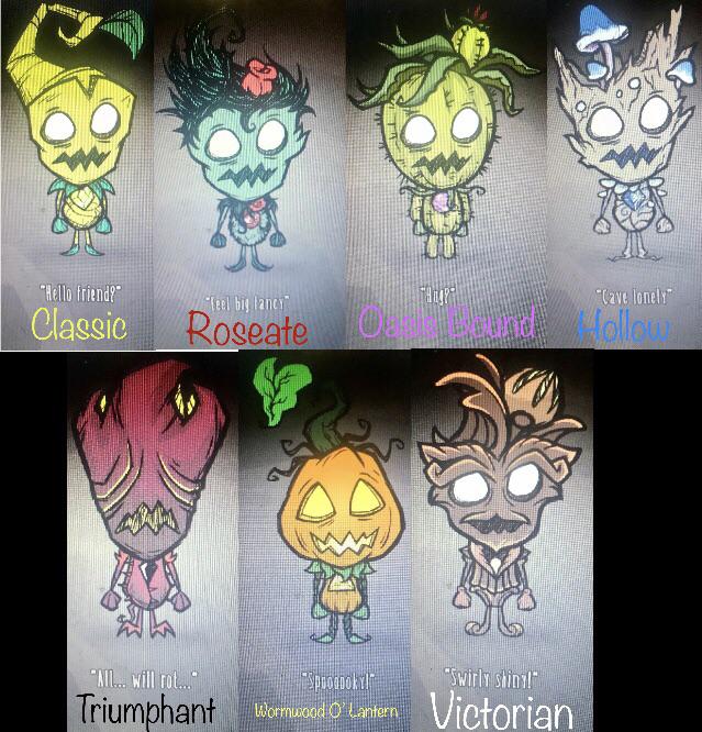 Which Wormwood Skin Is Your Favorite? (Updated) r/dontstarve