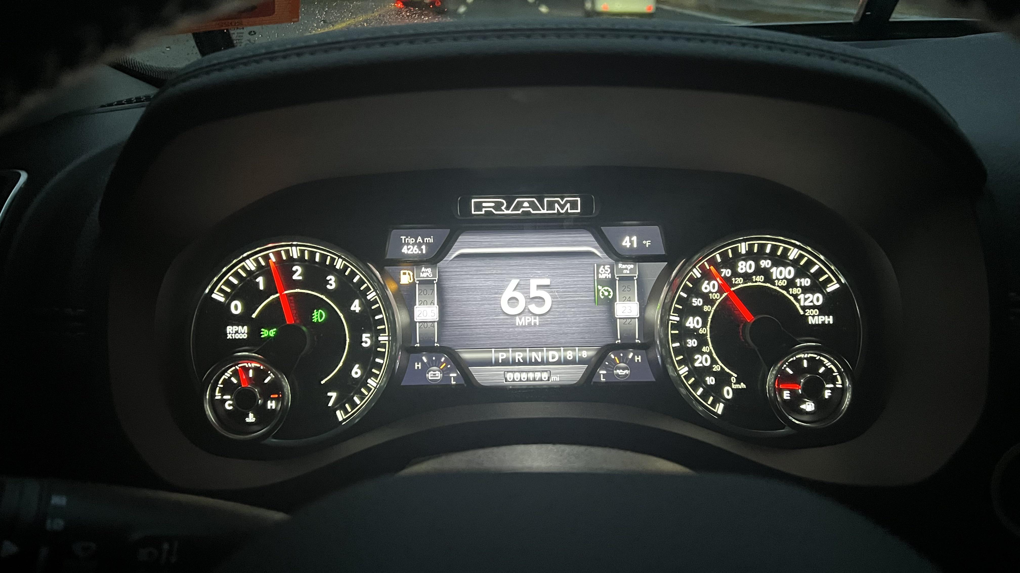 2022 Ram 1500 on 87, what numbers are you guys getting ? r/ram_trucks