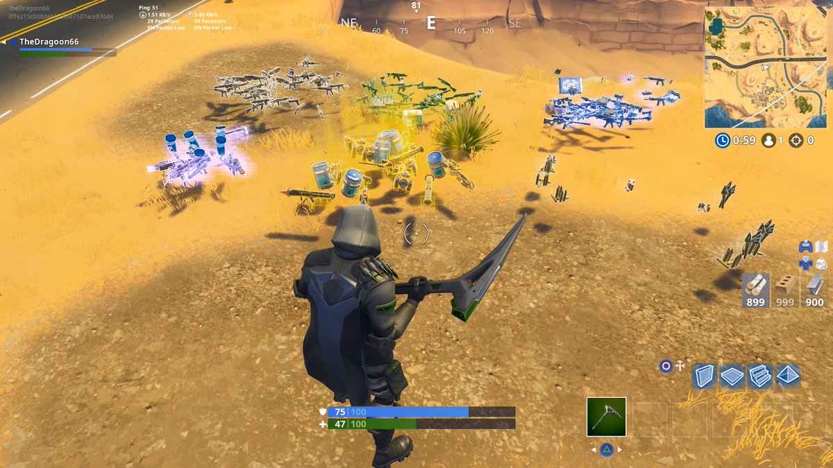 All the loot in the desert village sorted by rarity. (Playground) r