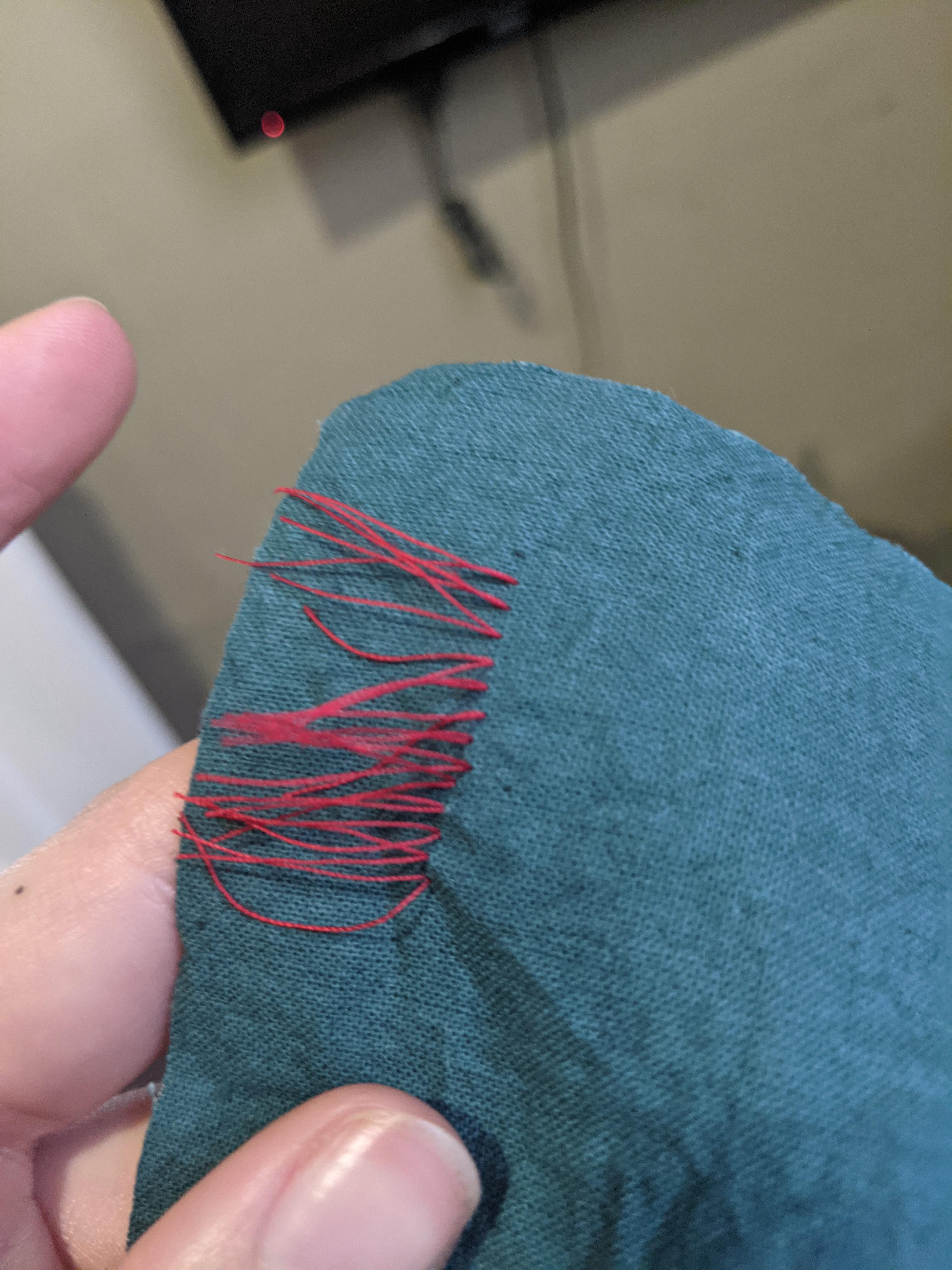 Help! Sewing machine keeps bunching/ getting stuck under the feed dogs