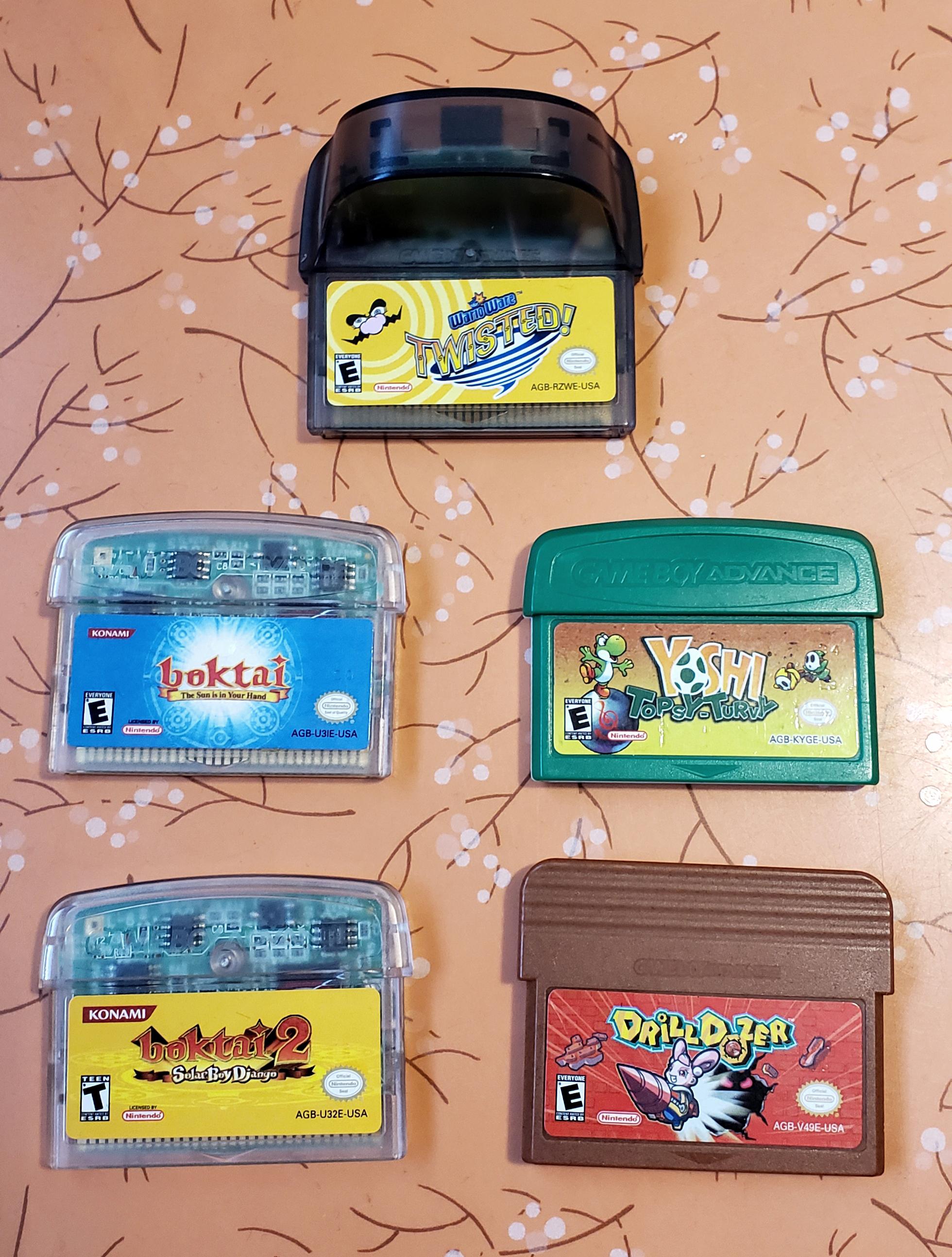 GBA special cartridge appreciation r/Gameboy
