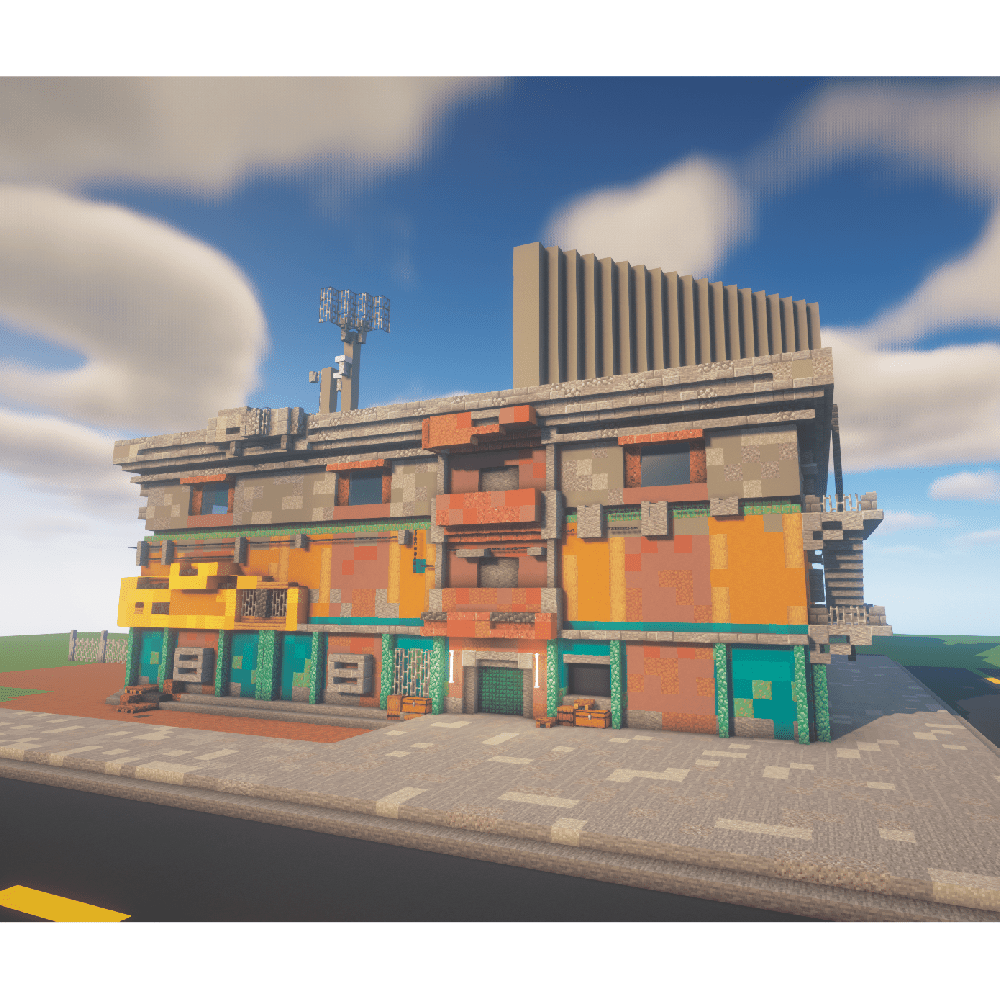 I rebuilt Rebecca's apartment complex from Edgerunners/Cyberpunk2077