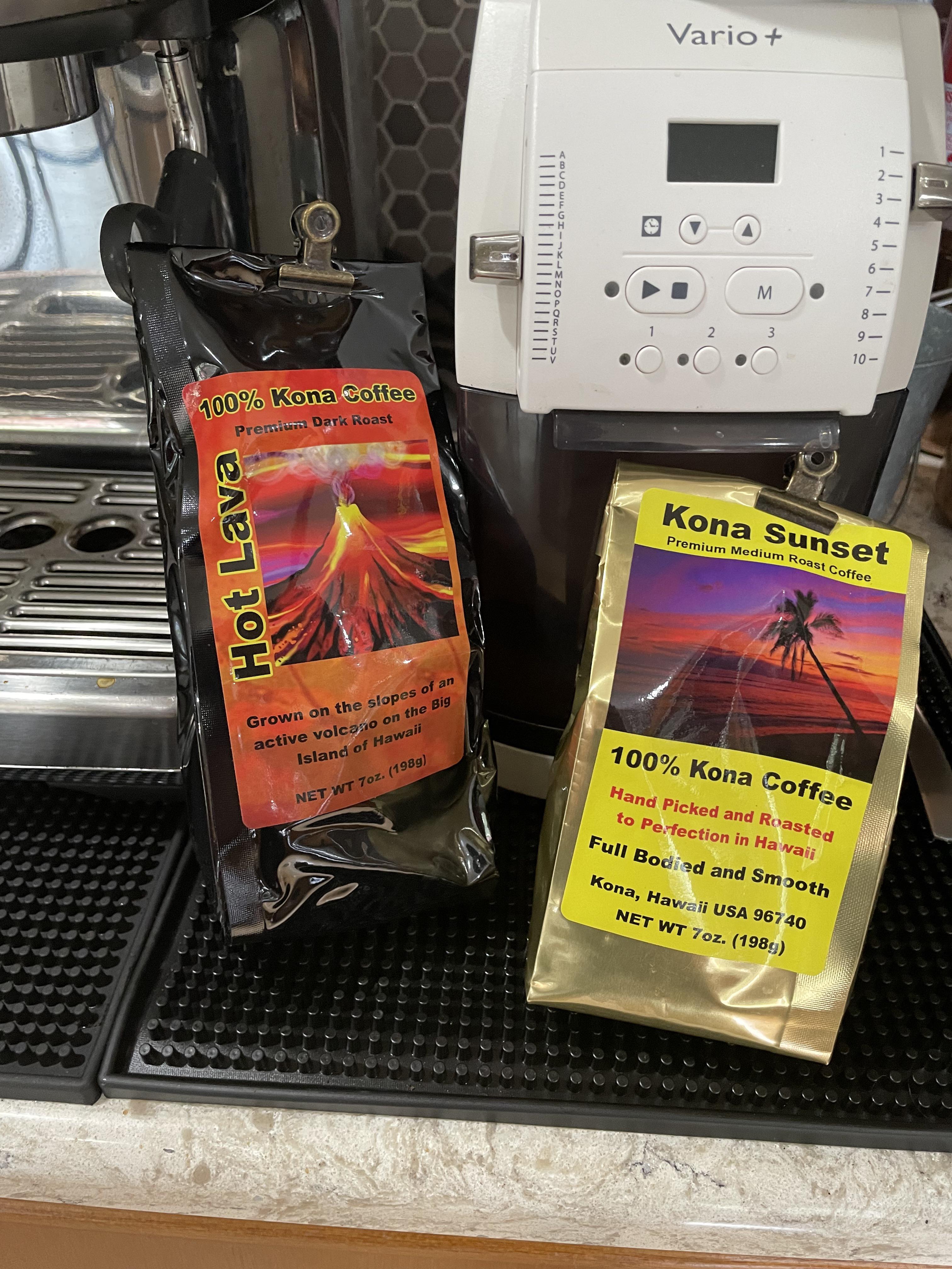 Can I regrind coffee? My son brought these back from Hawaii for me
